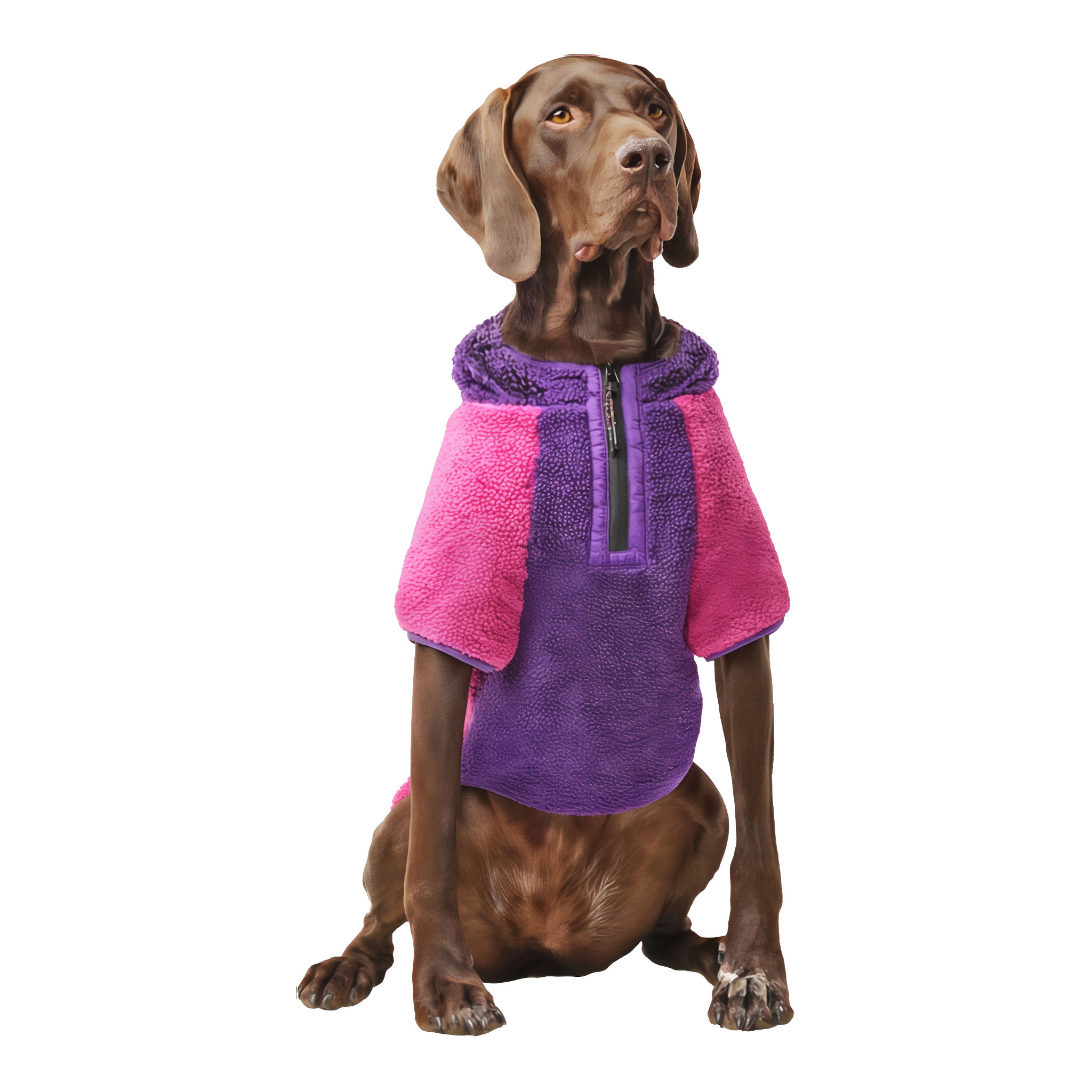 Canada Pooch Cool Factor Hoodie in pink, size 18. #18#Pink
