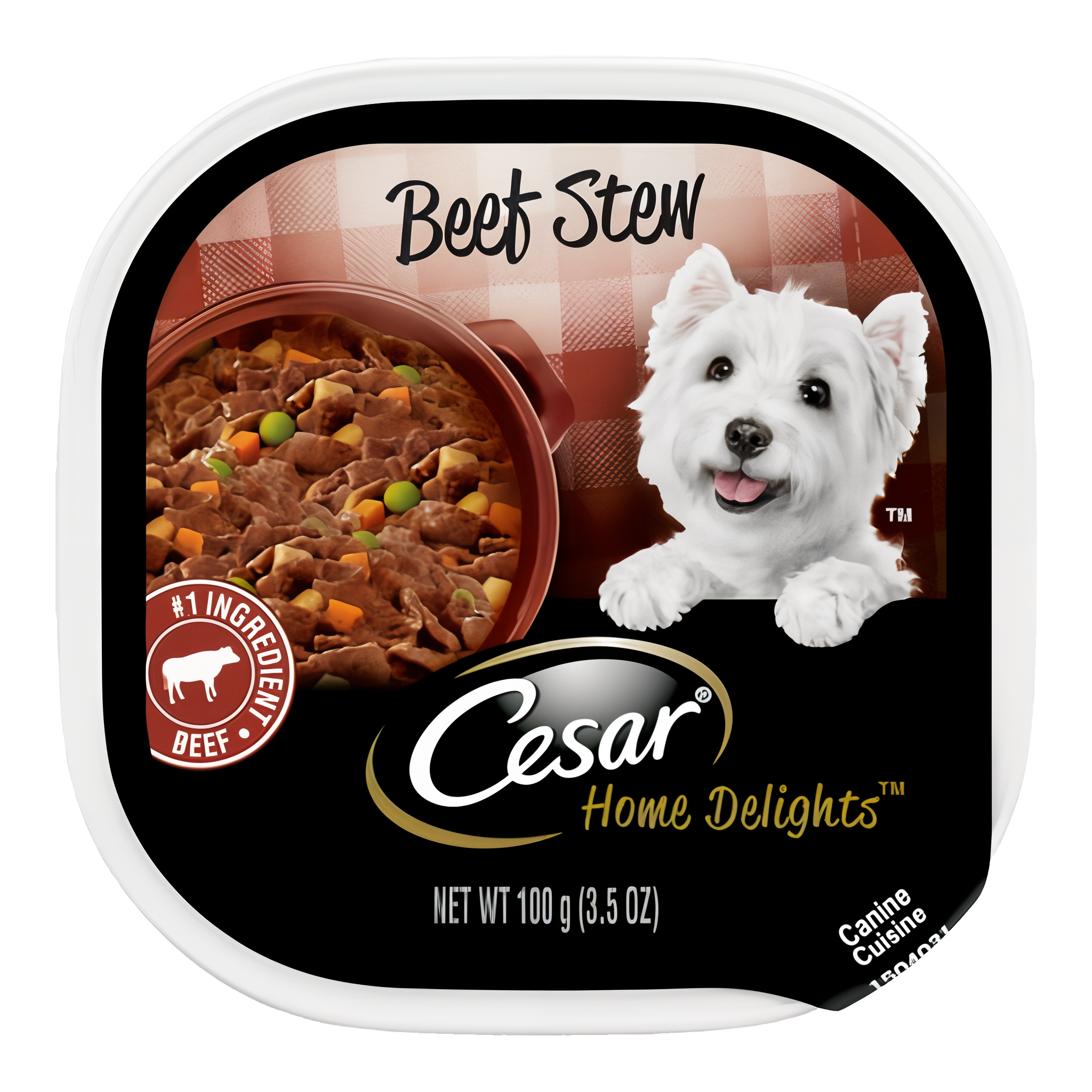 Cesar Home Delights Beef Stew Wet Dog Food