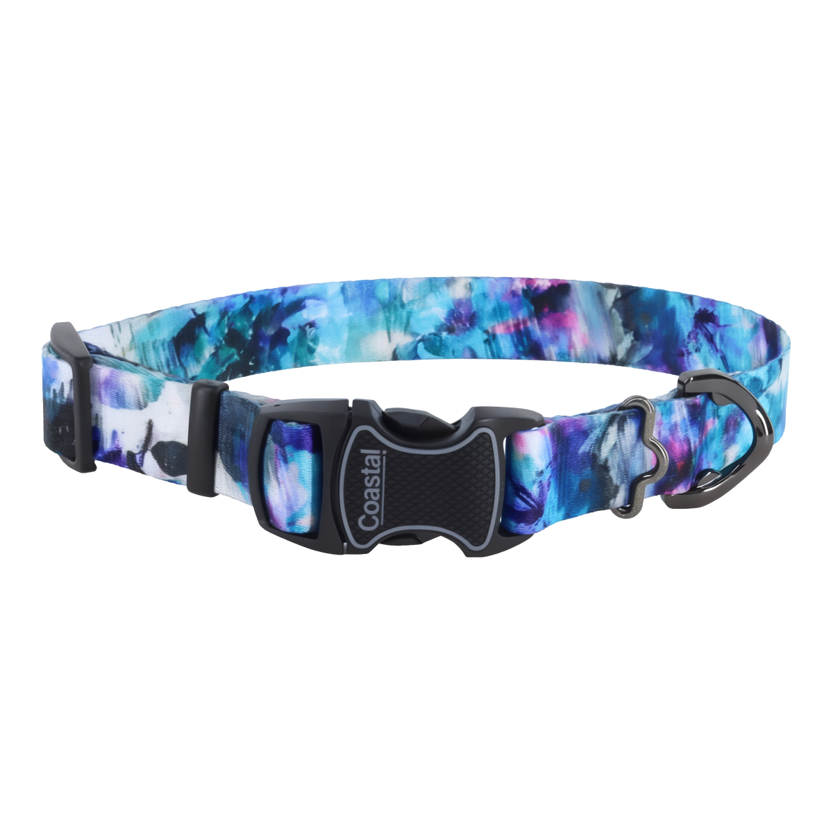 Coastal Pet Inspire Adjustable Fashion Dog Collar Rainy Day Floral Extra Small -- product image