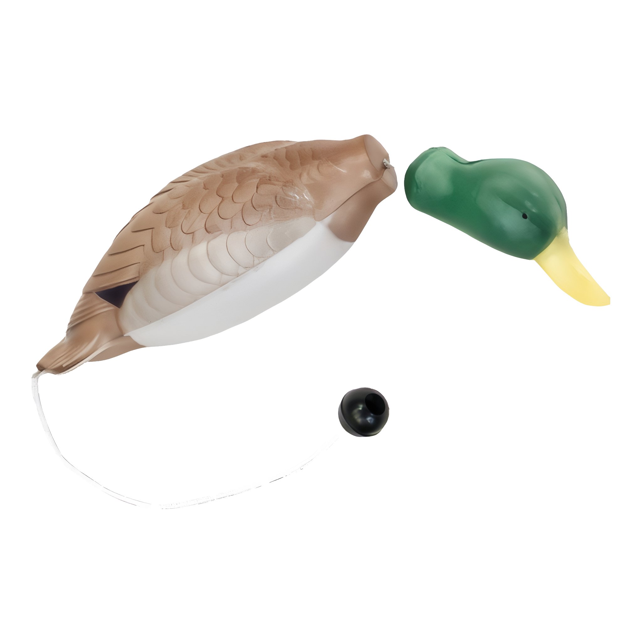 Coastal Water & Woods Tethered-Head Foam Mallard Dog Trainer, small size