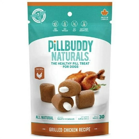Complete Natural Nutrition Pill Buddy Naturals Chicken Recipe Capsule Dog Supplement