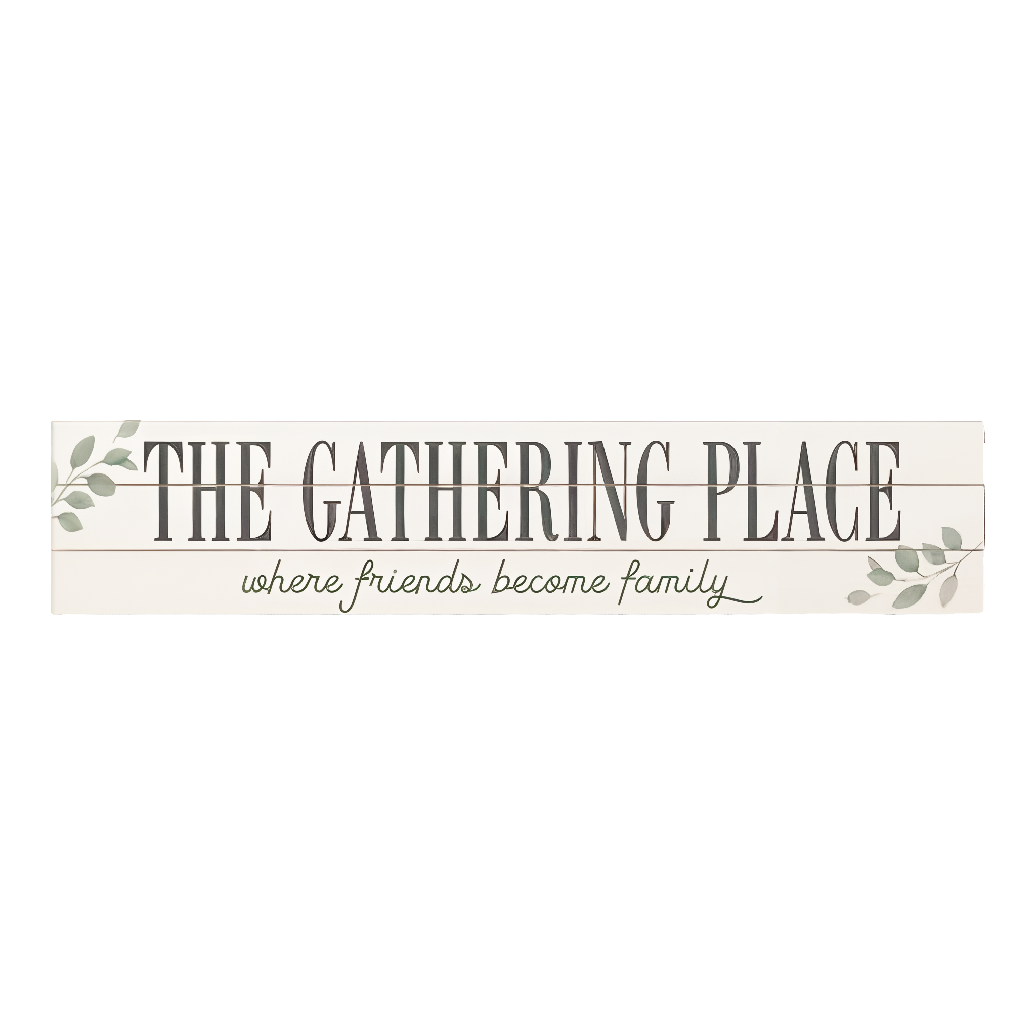 CounterArt The Gathering Place Decorative Indoor/Outdoor Pallet Wood Sign