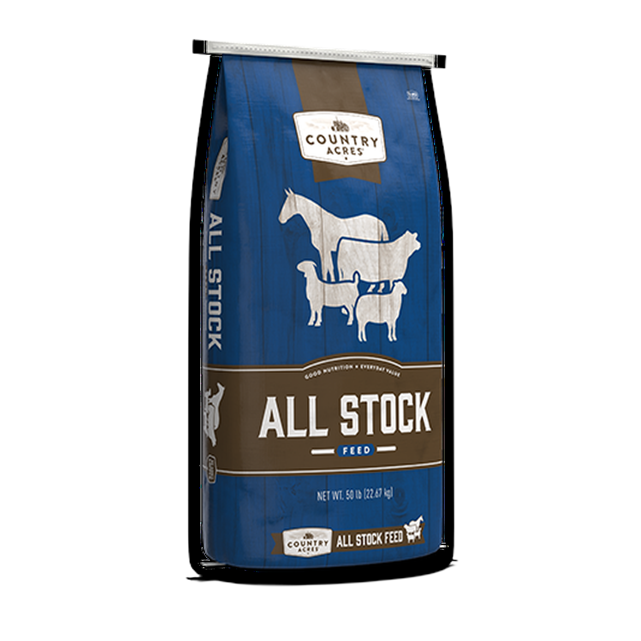 Purina Country Acres All Stock 12 Textured Sweet livestock feed 50 lb bag