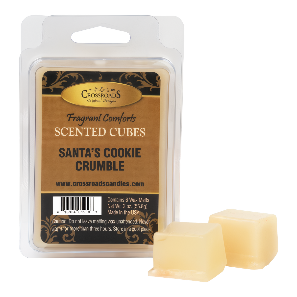 Crossroads Santa's Cookie Crumble Scented Cubes -- product image