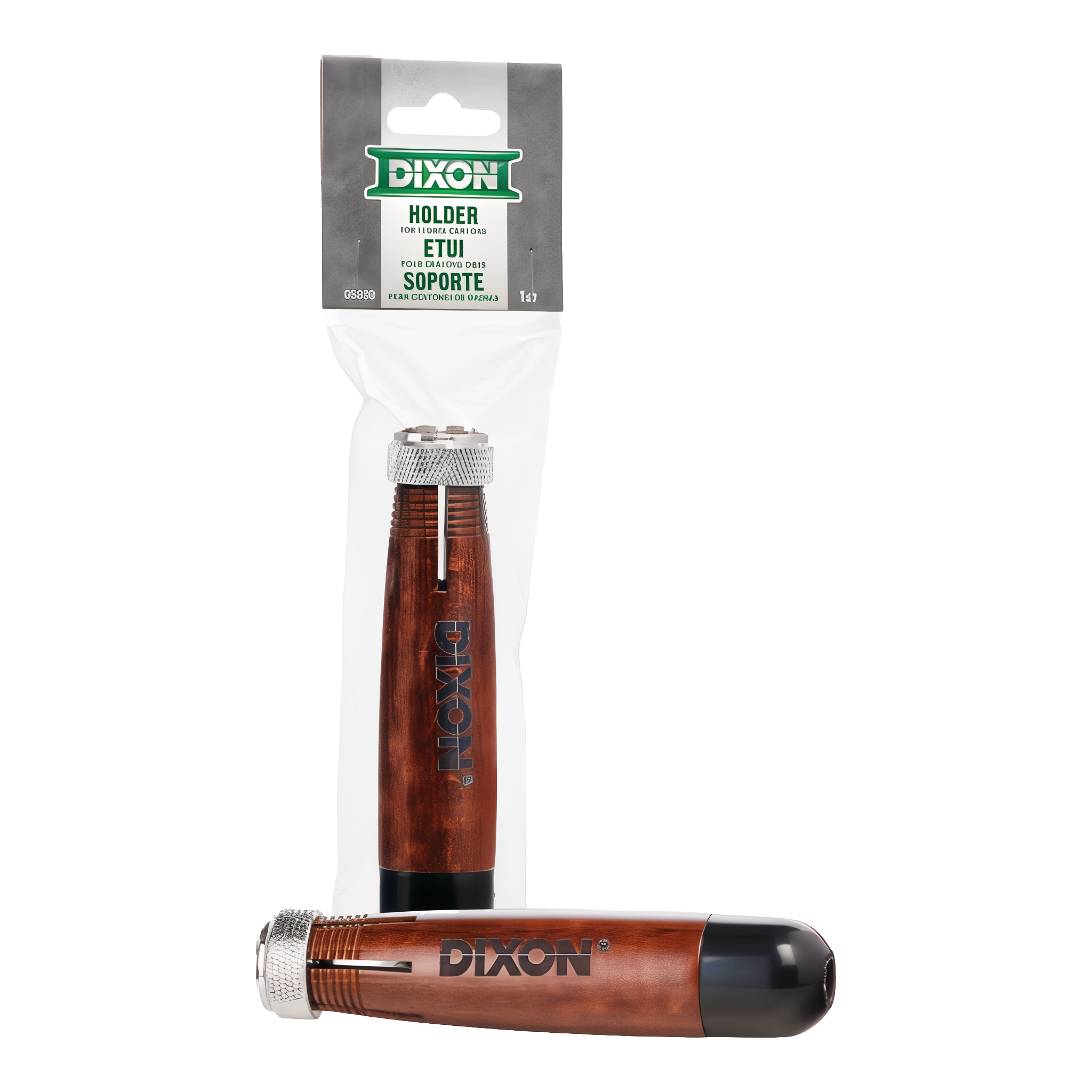 Dixon Industrial Lumber Crayon Holder - shown with retail packaging