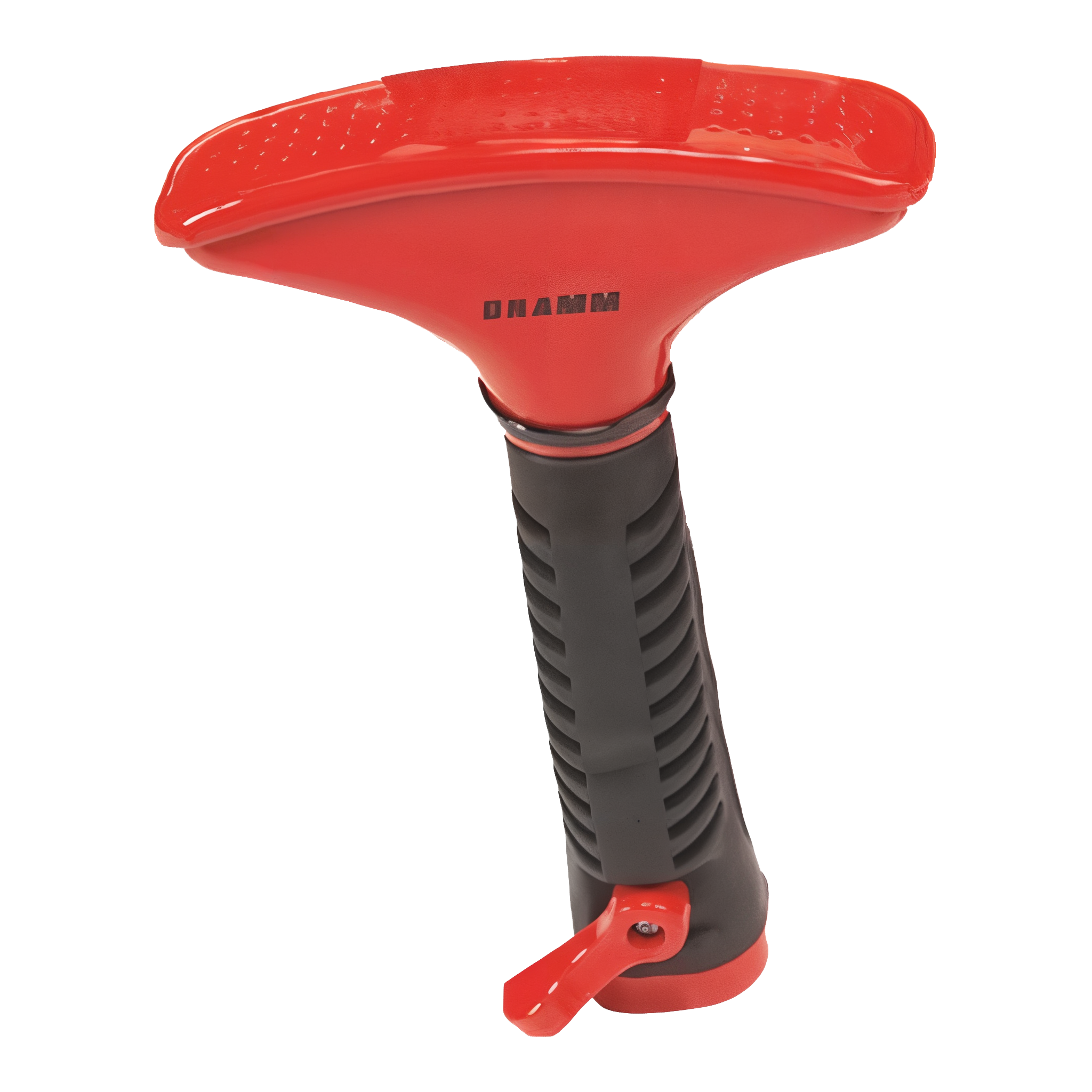 Dramm Metal Fan Nozzle in Red, all-metal fan-spray garden hose nozzle for seedlings and delicate plants