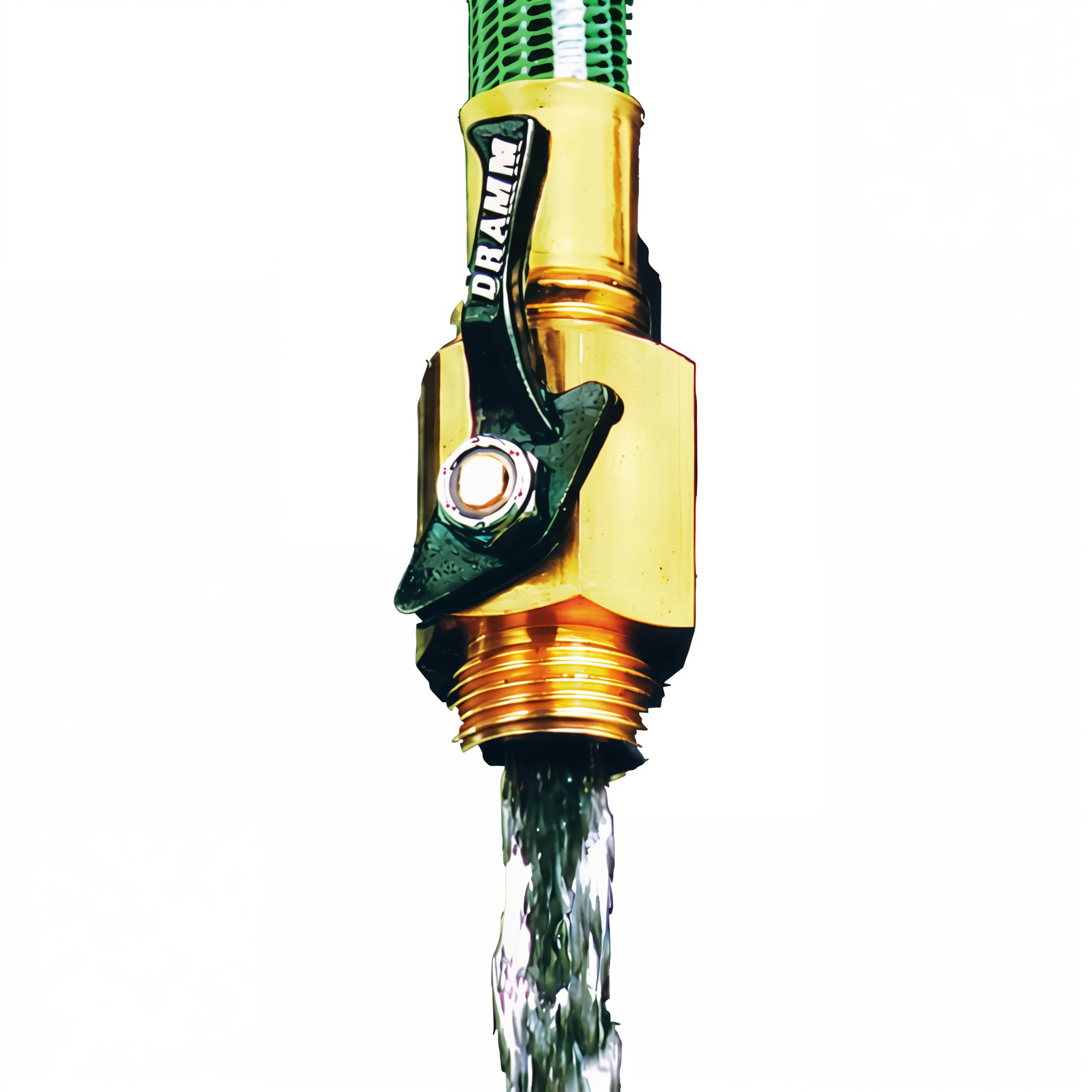 Dramm Brass Shut-off Hose