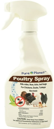 Durvet Pure Planet All Natural Poultry Bird and Pest Repellent Spray