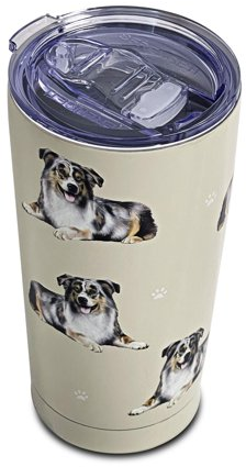 E & S Imports Australian Shepherd Serengeti Tumbler