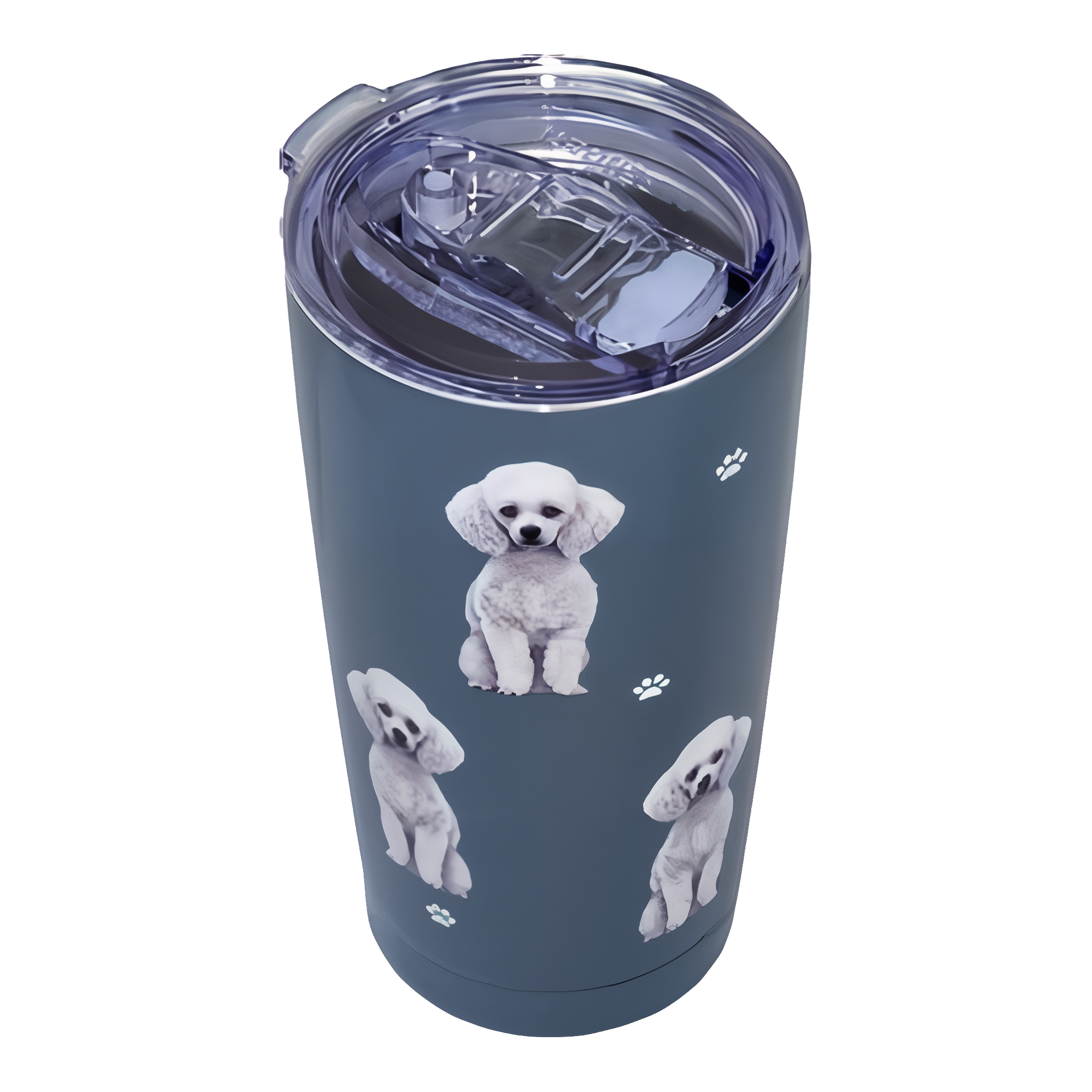 E & S Imports Poodle Serengeti Tumbler