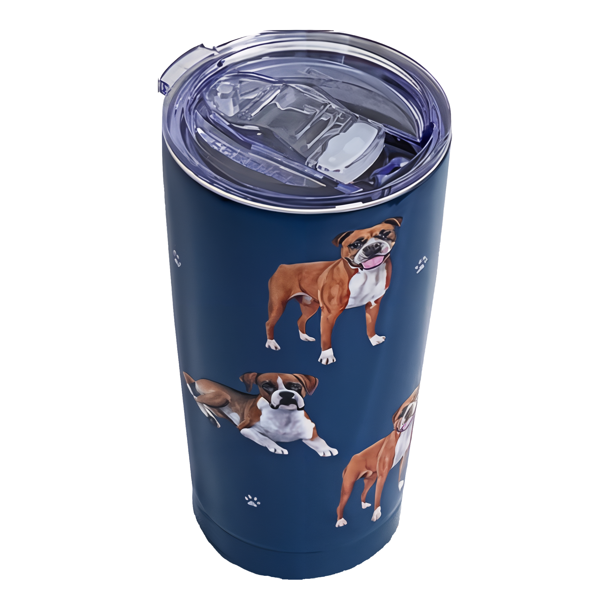 Serengeti Stainless Steel Boxer Tumblers Vacuum Insulated Travel Mug