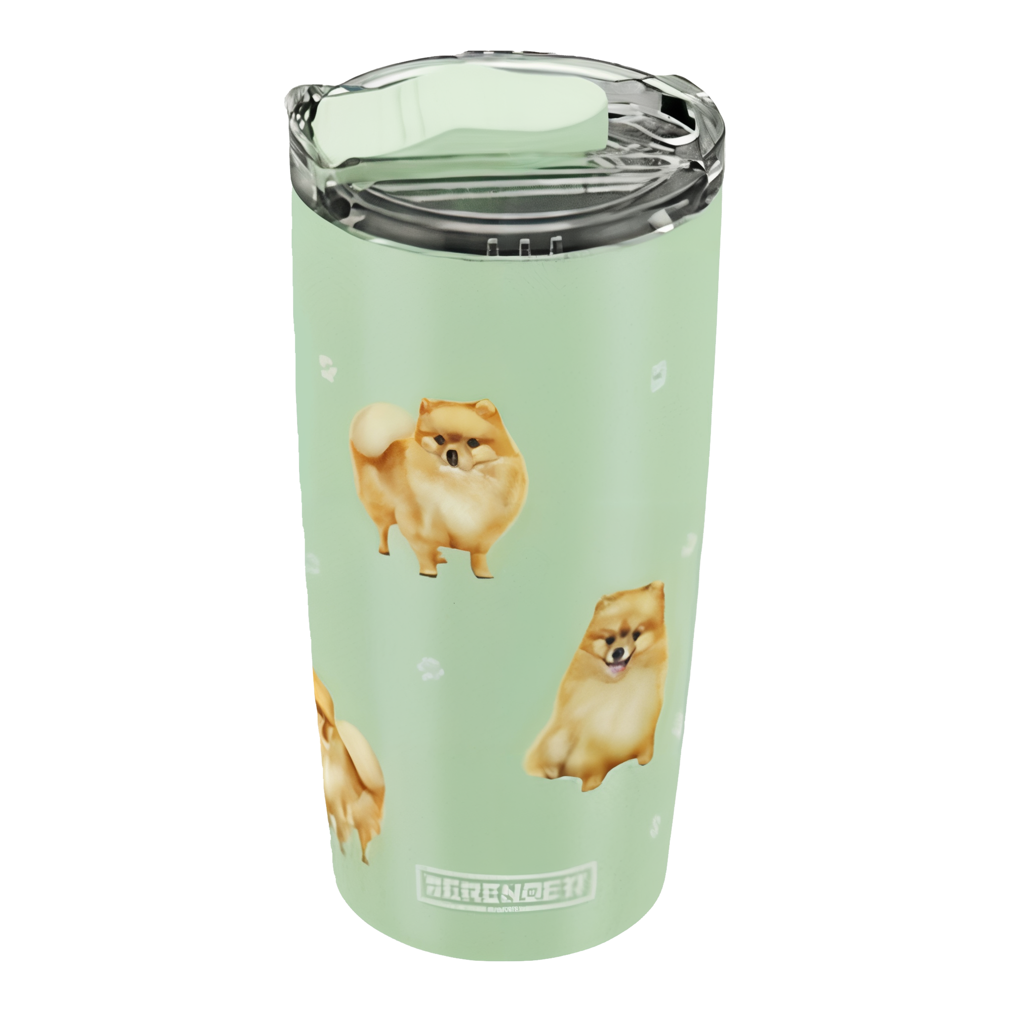 Serengeti Stainless Steel Pomeranian Tumblers Vacuum Insulated Travel Mug