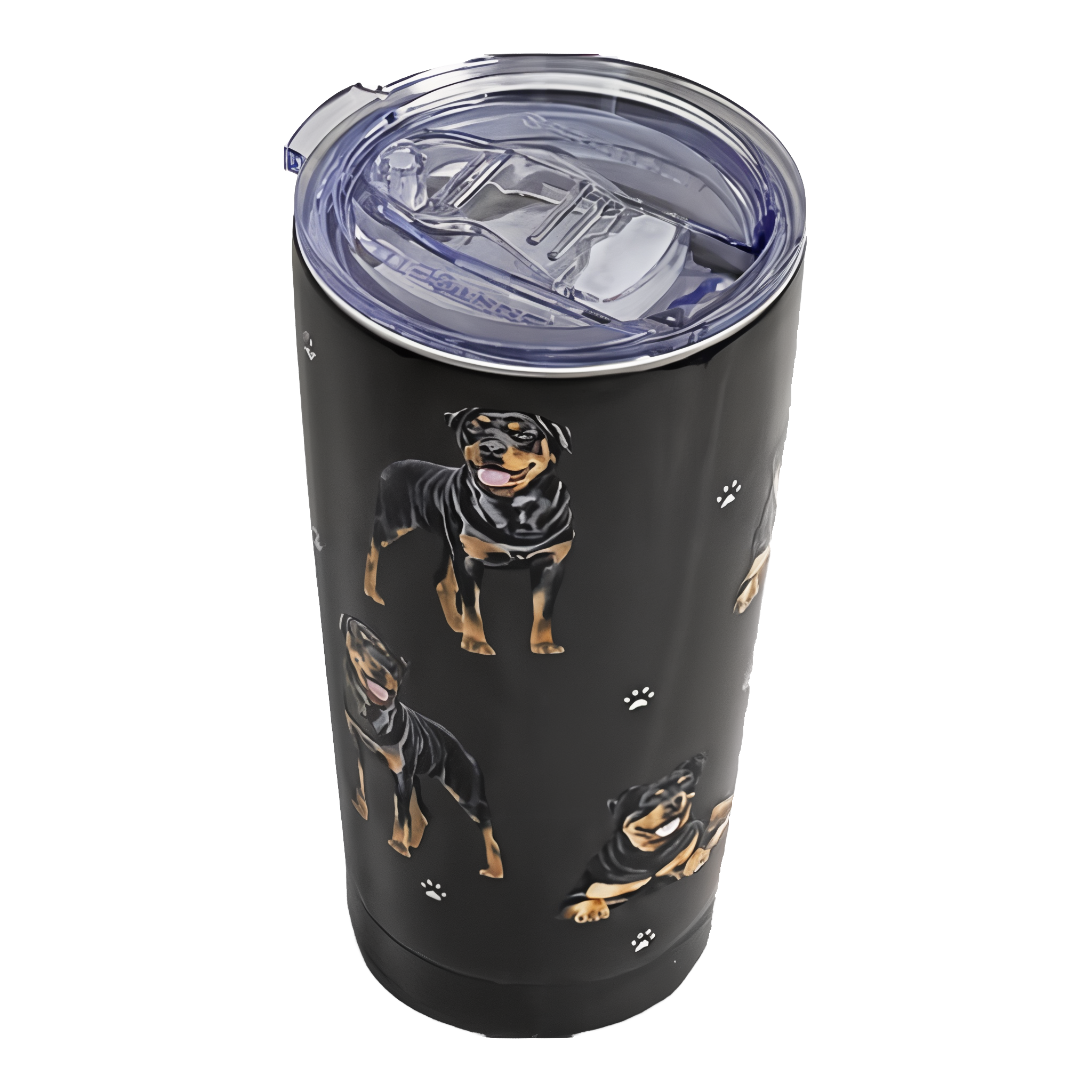 Serengeti Stainless Steel Rottweiler Tumblers Vacuum Insulated Travel Mug