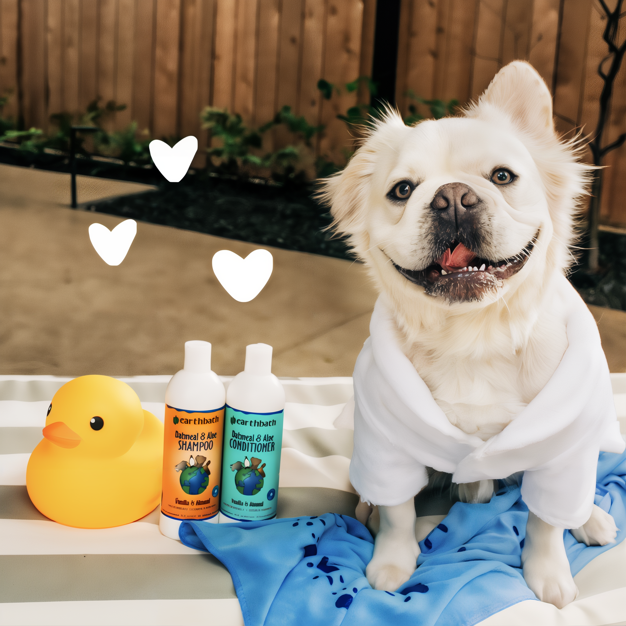 Earthbath Oatmeal & Aloe Itch Relief Conditioner - Vanilla & Almond benefits panel