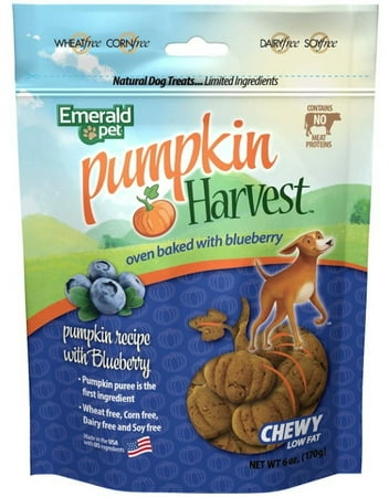 Emerald Pet Pumpkin Harvest Oven Baked Dog Treats