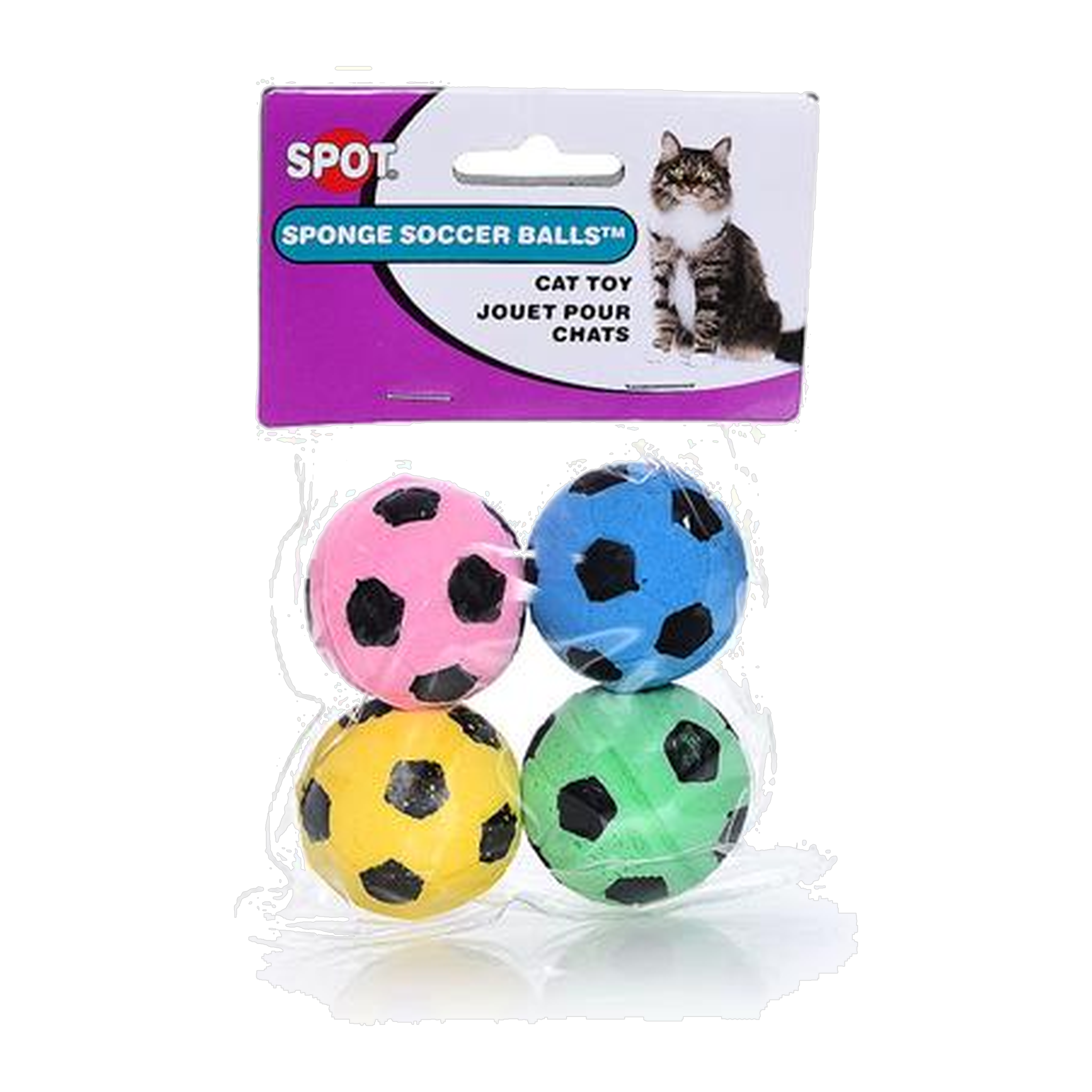 Ethical Pet Spot Sponge Soccer Balls