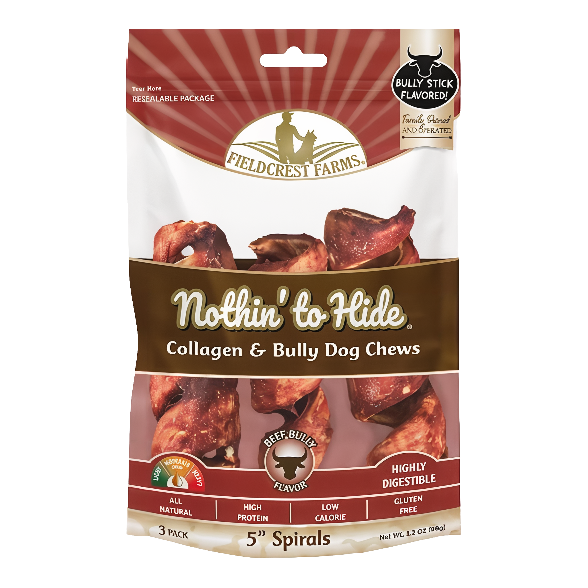 Nothing Bully Spiral Dog Treats