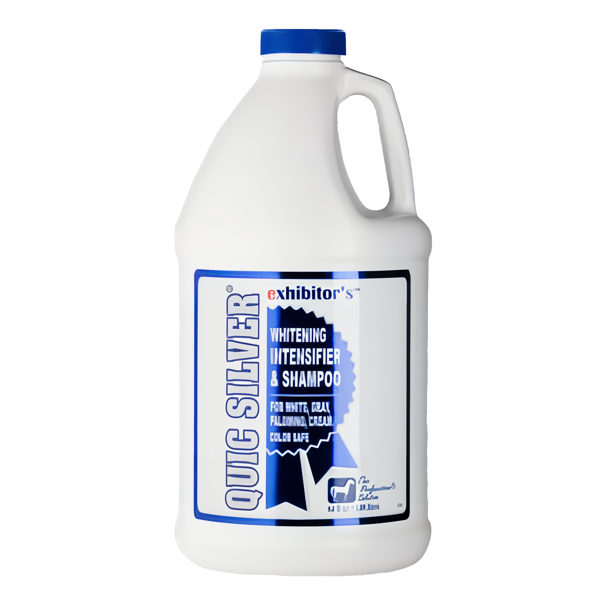 Exhibitor's Quic Silver Shampoo, 64 oz bottle for horses #64 oz