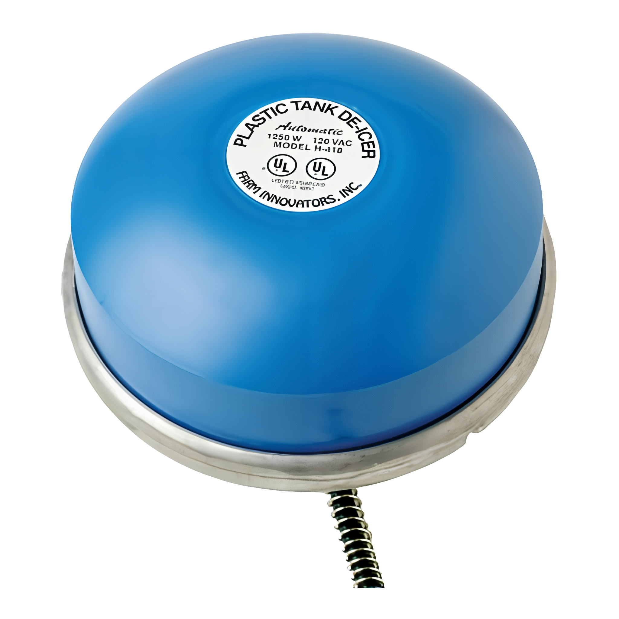 Farm Innovators H-418 Ice Chaser 1250W Cast Aluminum Floating Tank Deicer