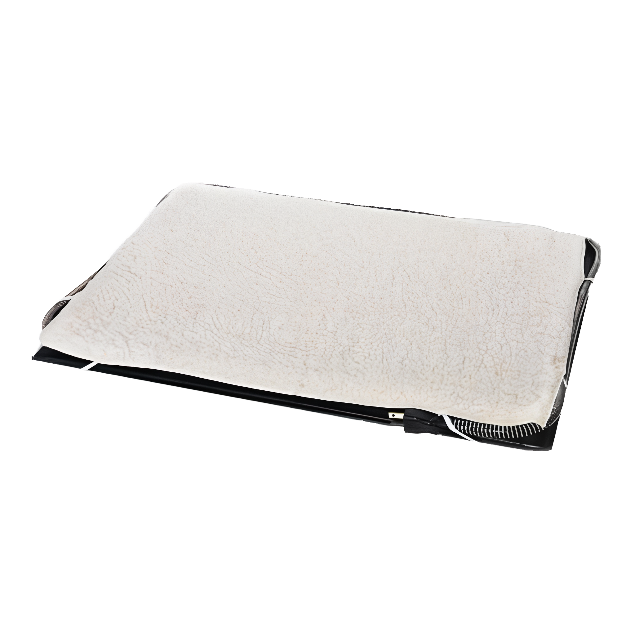 Farm Innovators Plastic Heated Pet Mat with Fleece Cover