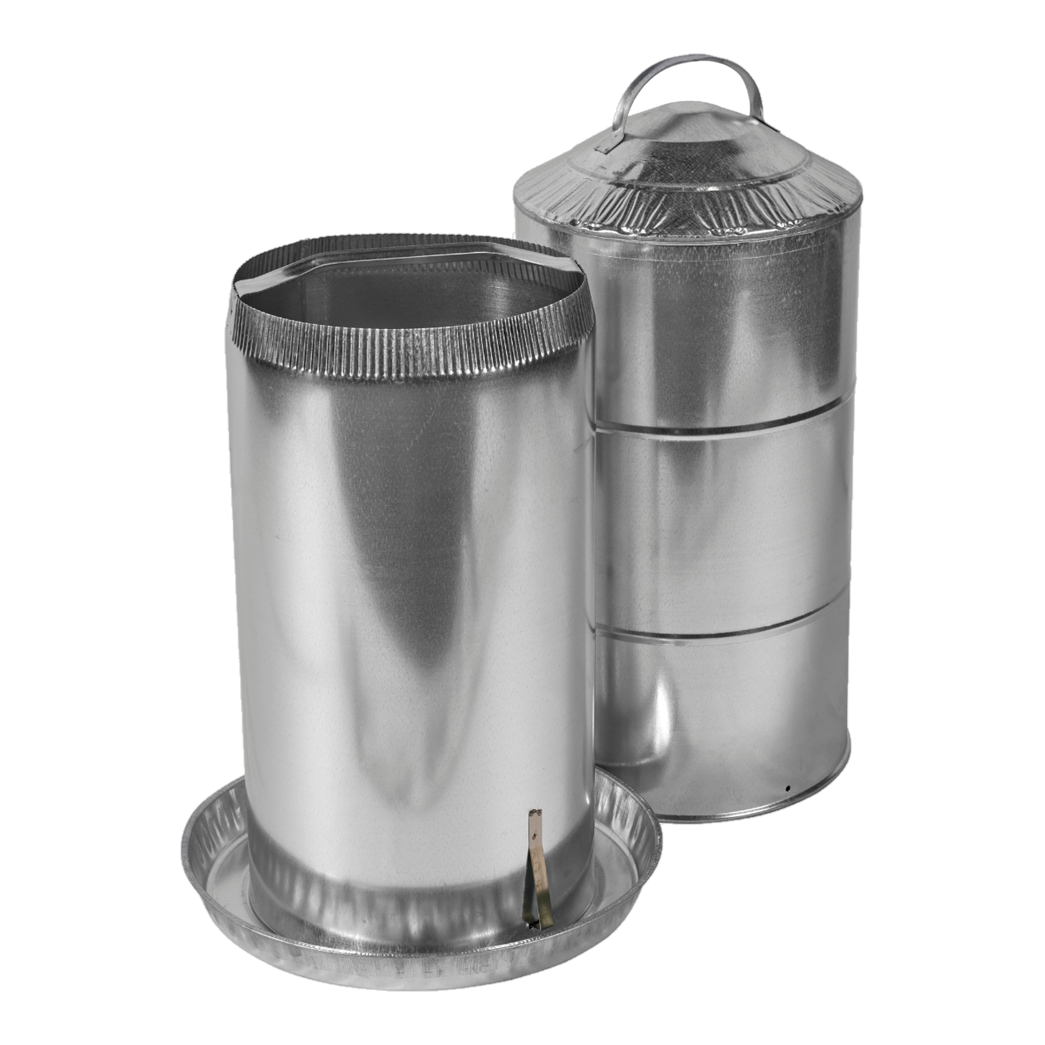 Farm-Tuff Galvanized Poultry & Game Bird Waterer 8 Gal
