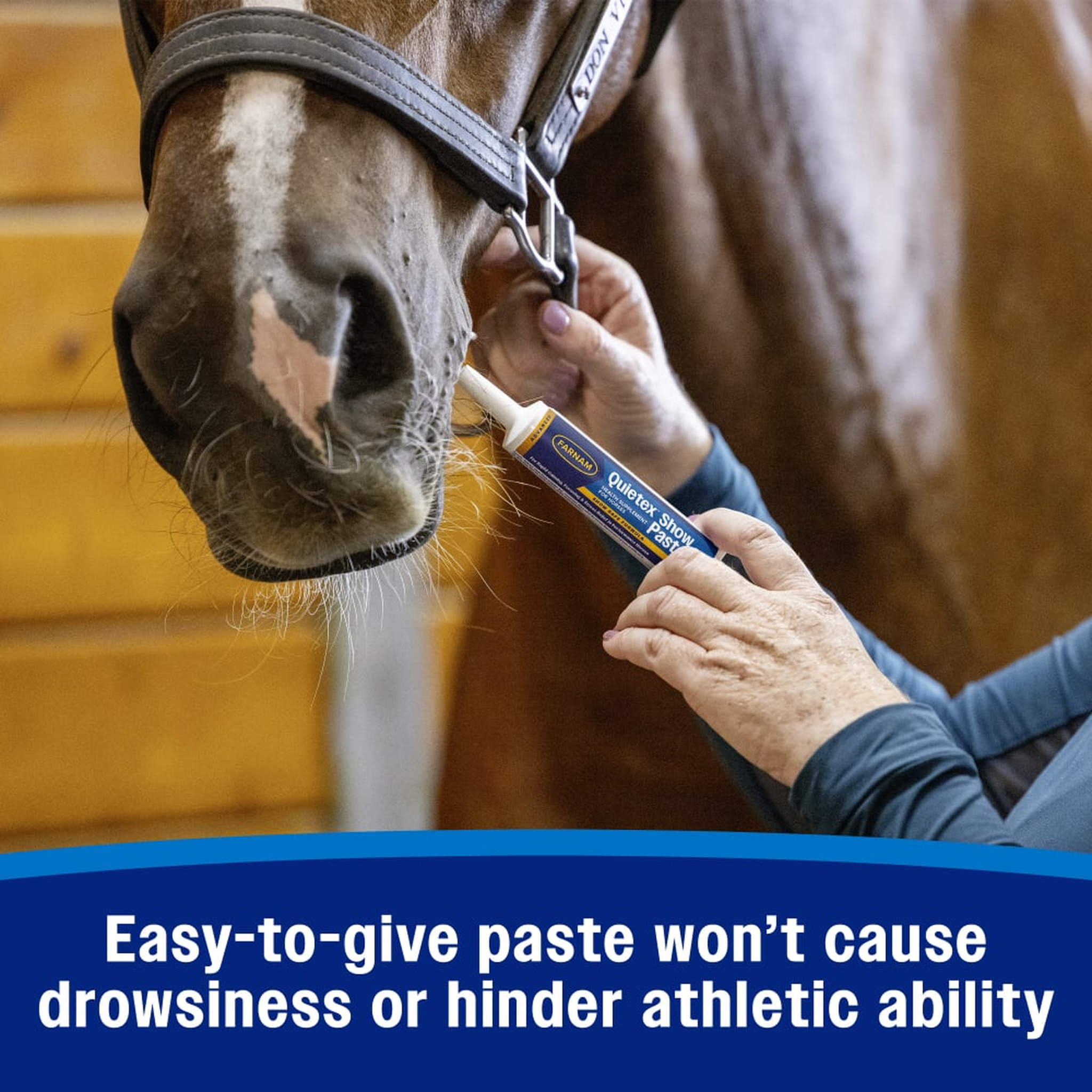 Easy to give paste won't cause drowsiness to hinder ability