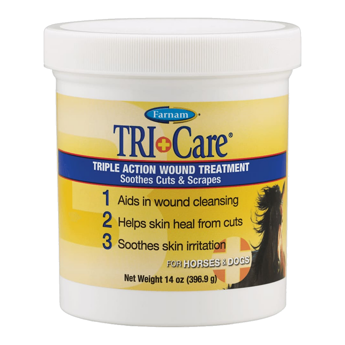 Farnam Tri-Care 4-Way Wound Treatment front of package