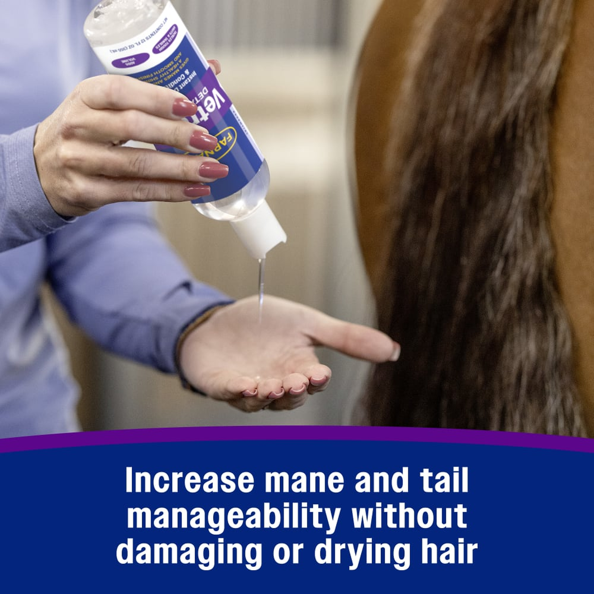 Farnam Vetrolin Detangler Concentrate - Increase manageability without damaging or drying hair