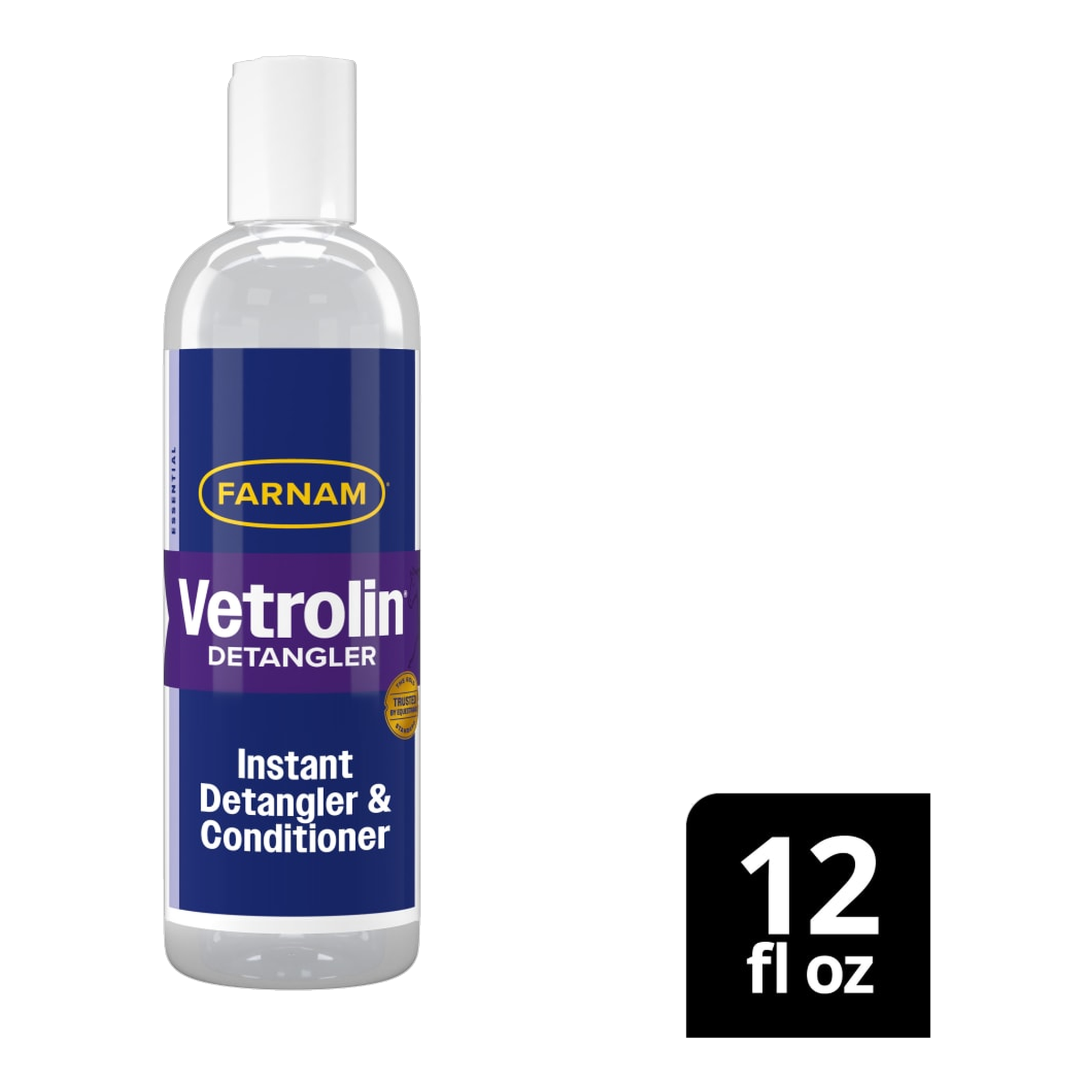 Farnam Vetrolin Detangler Concentrate package showing size