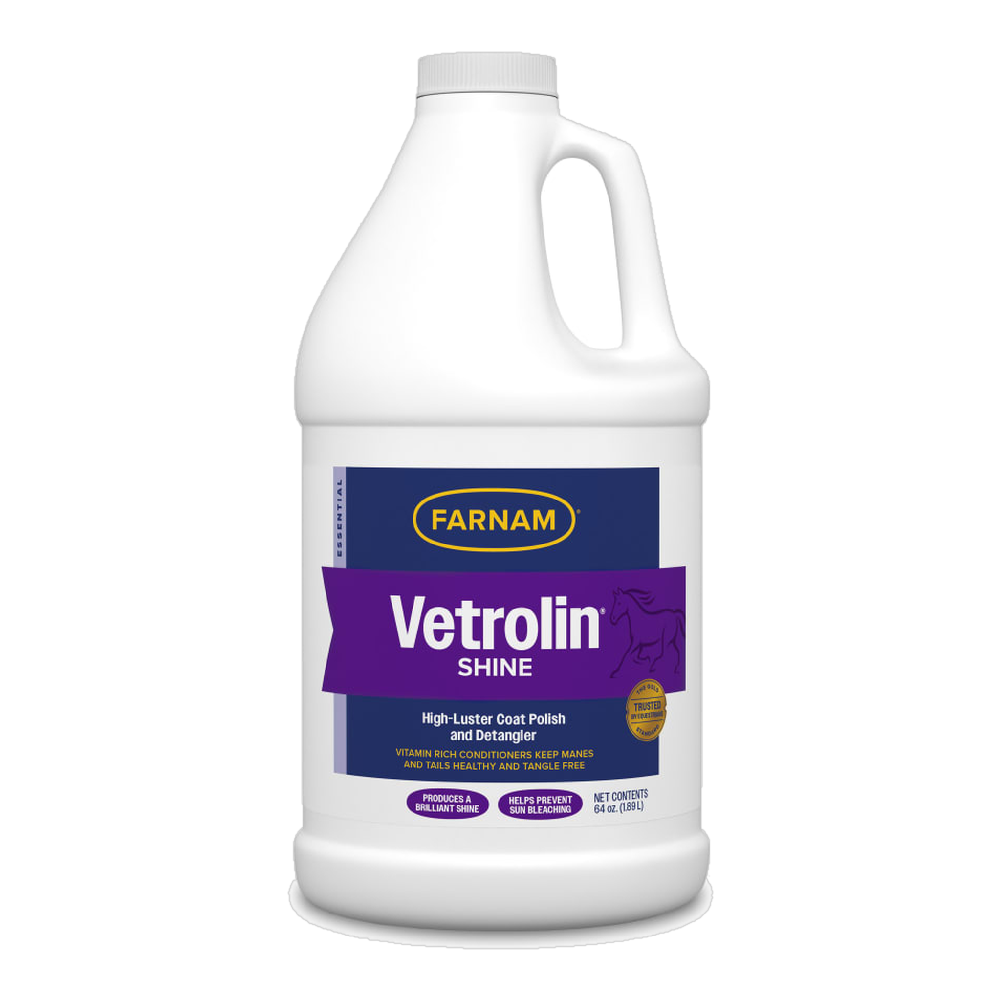Farnam Vetrolin Shine Coat Polish & Conditioner front of package