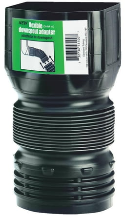 Flex-Drain Downspout Adapter
