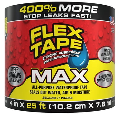 Flex Tape Max Black Flexible Waterproof Tape