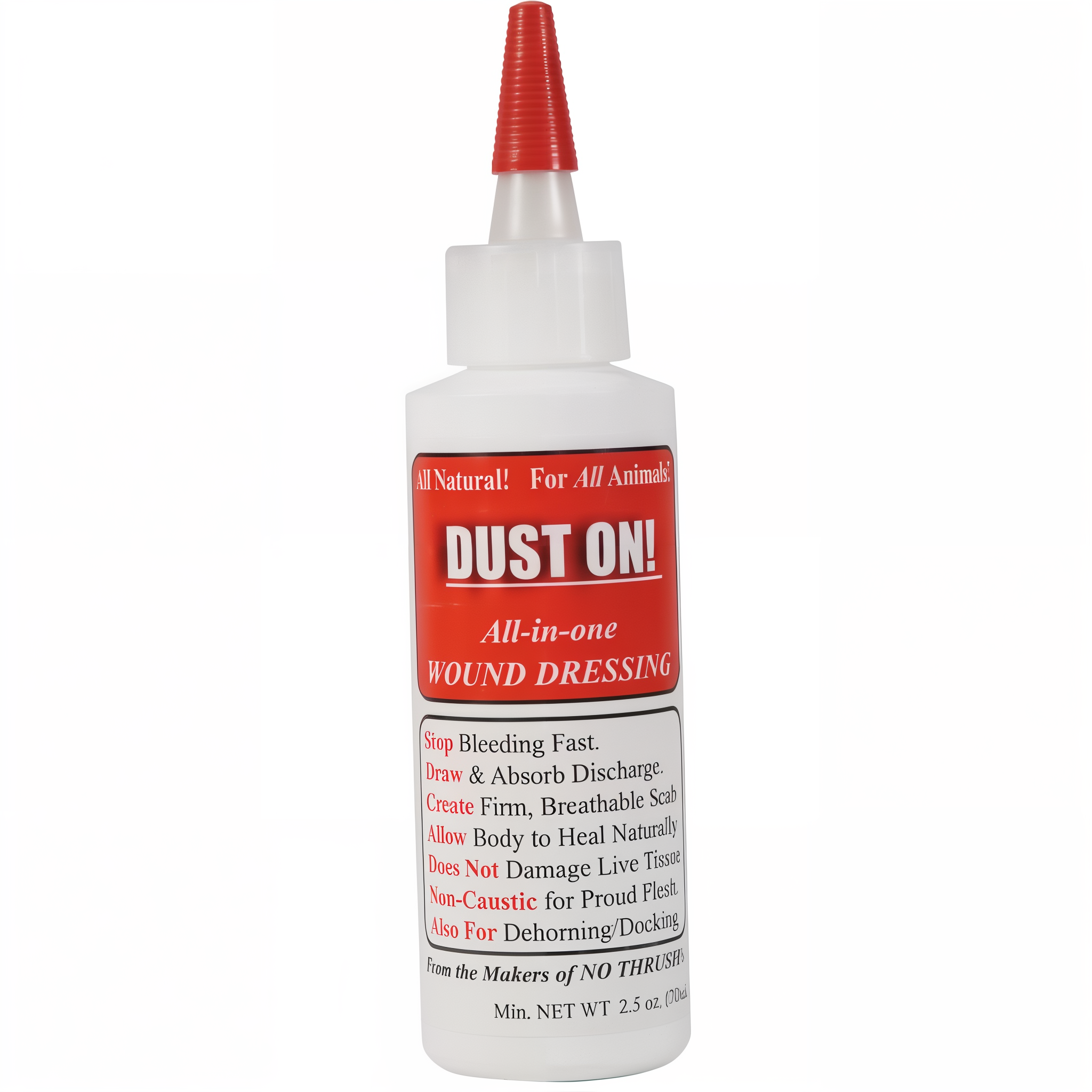 Four Oaks Farm Ventures Dust-On All in One Wound Dressing Clay