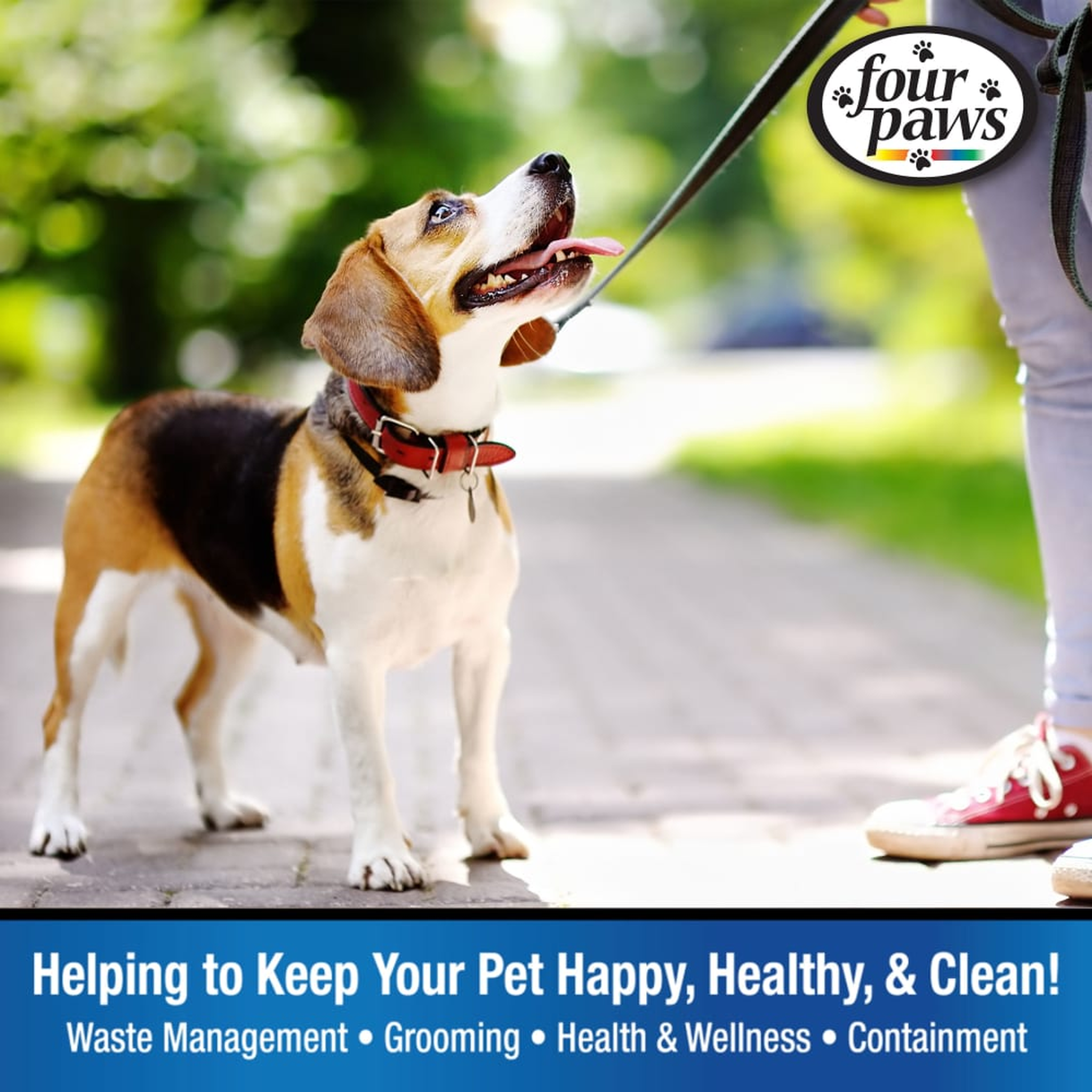 Four Paws Walk-About Medium Weight Dog Tie-Out Cable Four Paws brand story