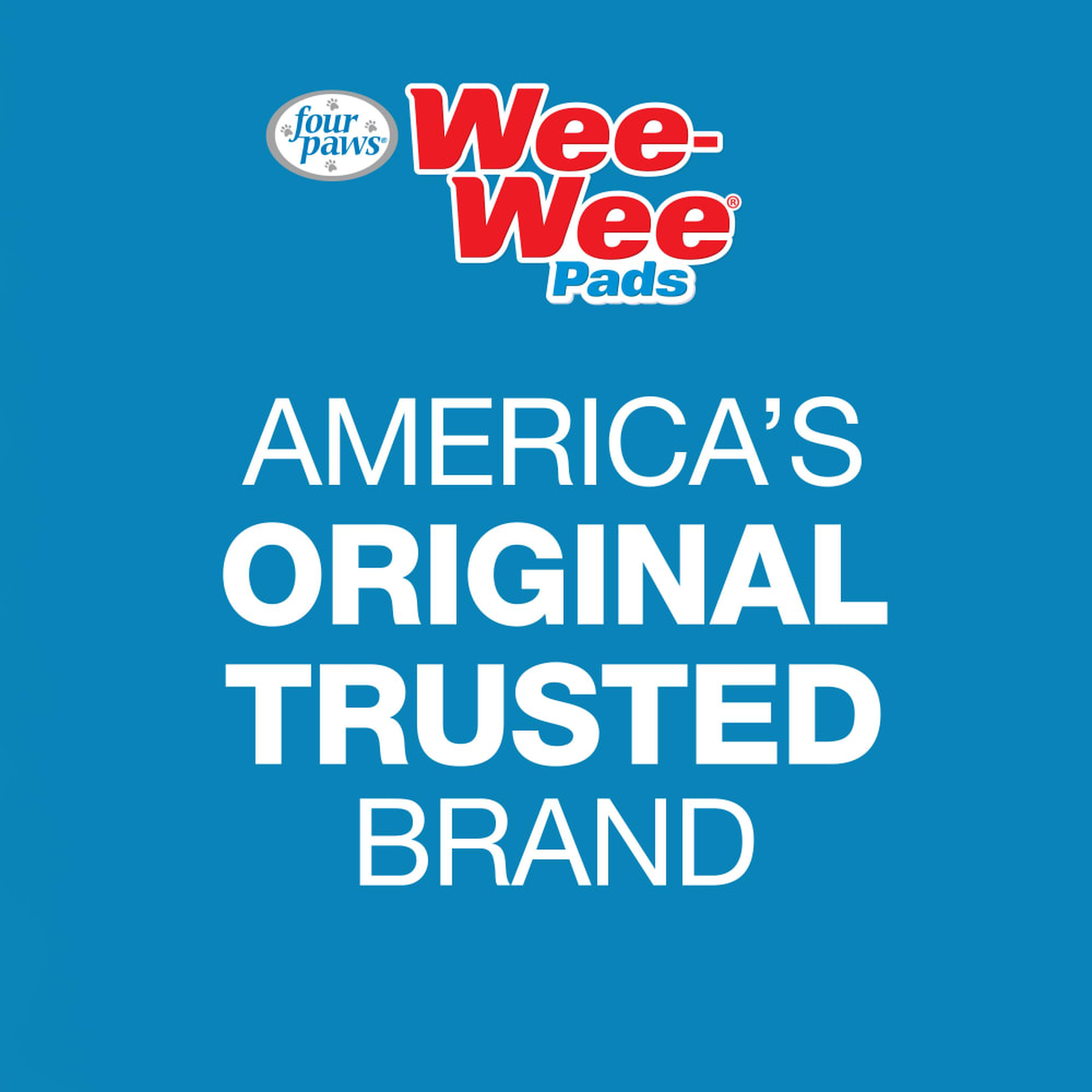 Four Paws Wee-Wee Dog Pee Pads America's original trusted pads