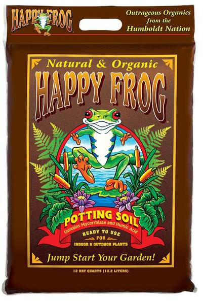 FoxFarm Happy Frog Nutrient Rapid Growth Garden Potting Soil