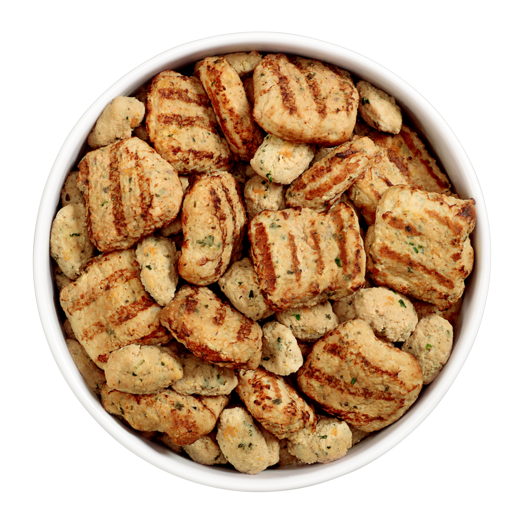 Freshpet Vital Large Breed fresh dog food large bites served in a bowl