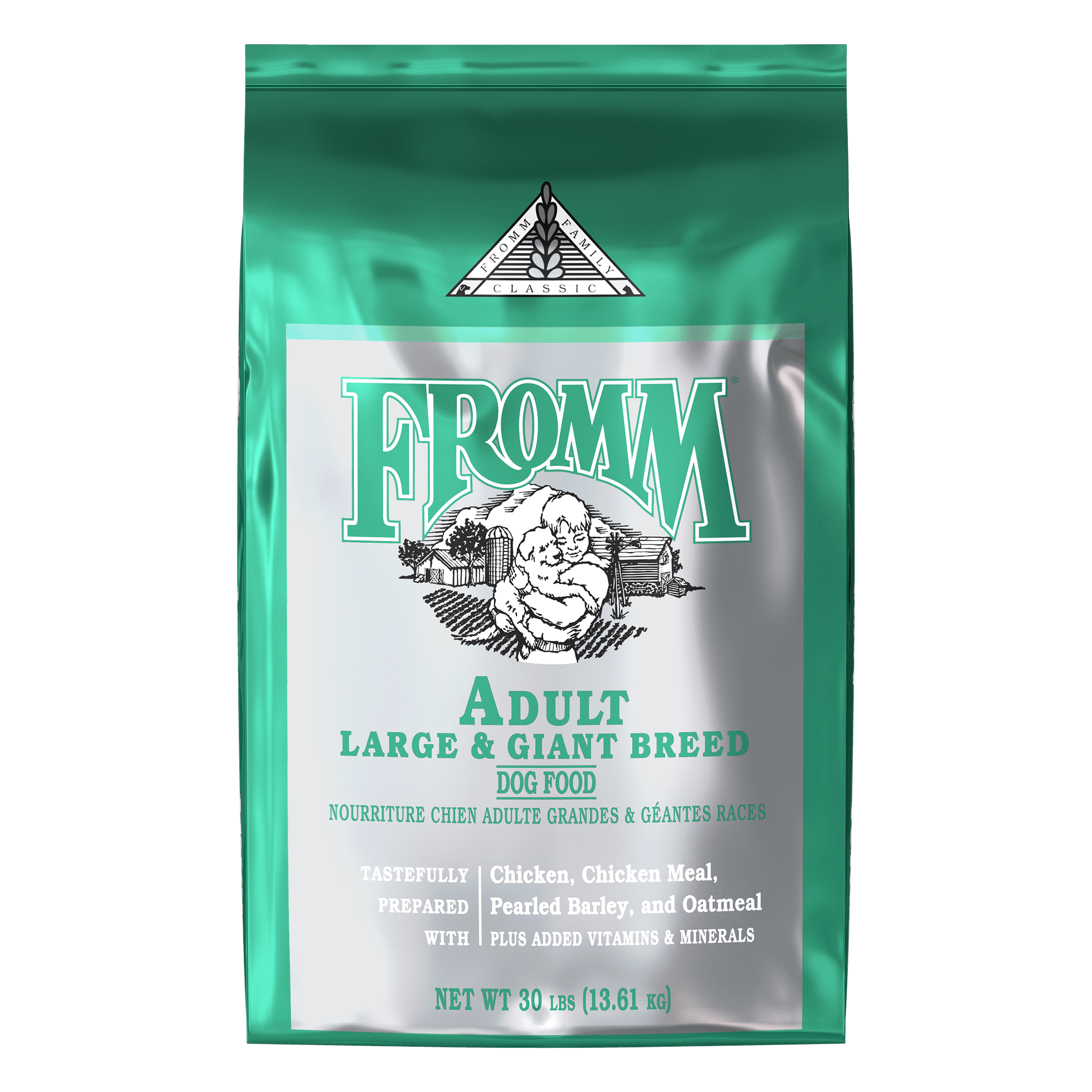 Fromm Classic Adult Large and Giant Breed Dry Dog Food bag