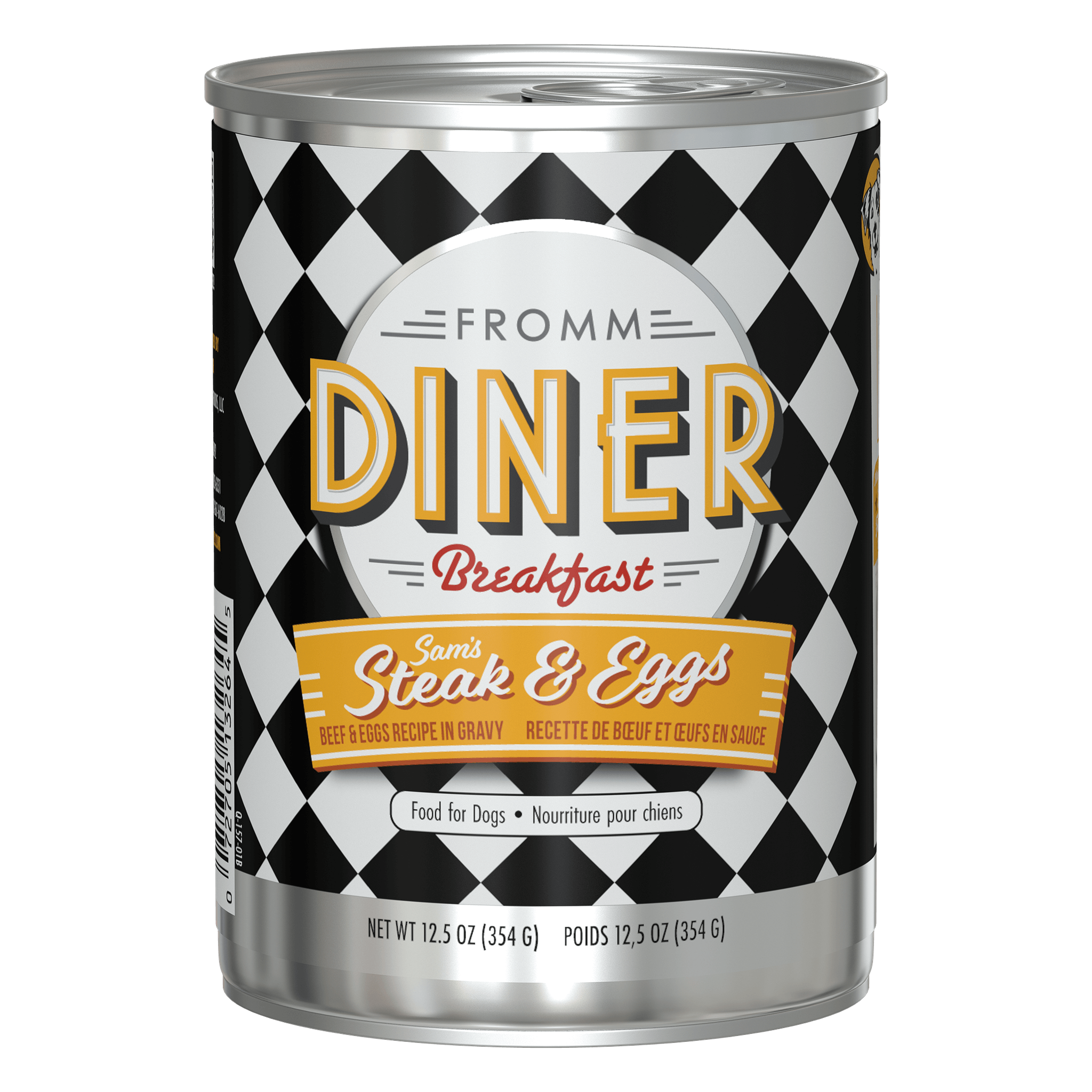 Fromm Diner Breakfast Sam's Steak & Eggs can