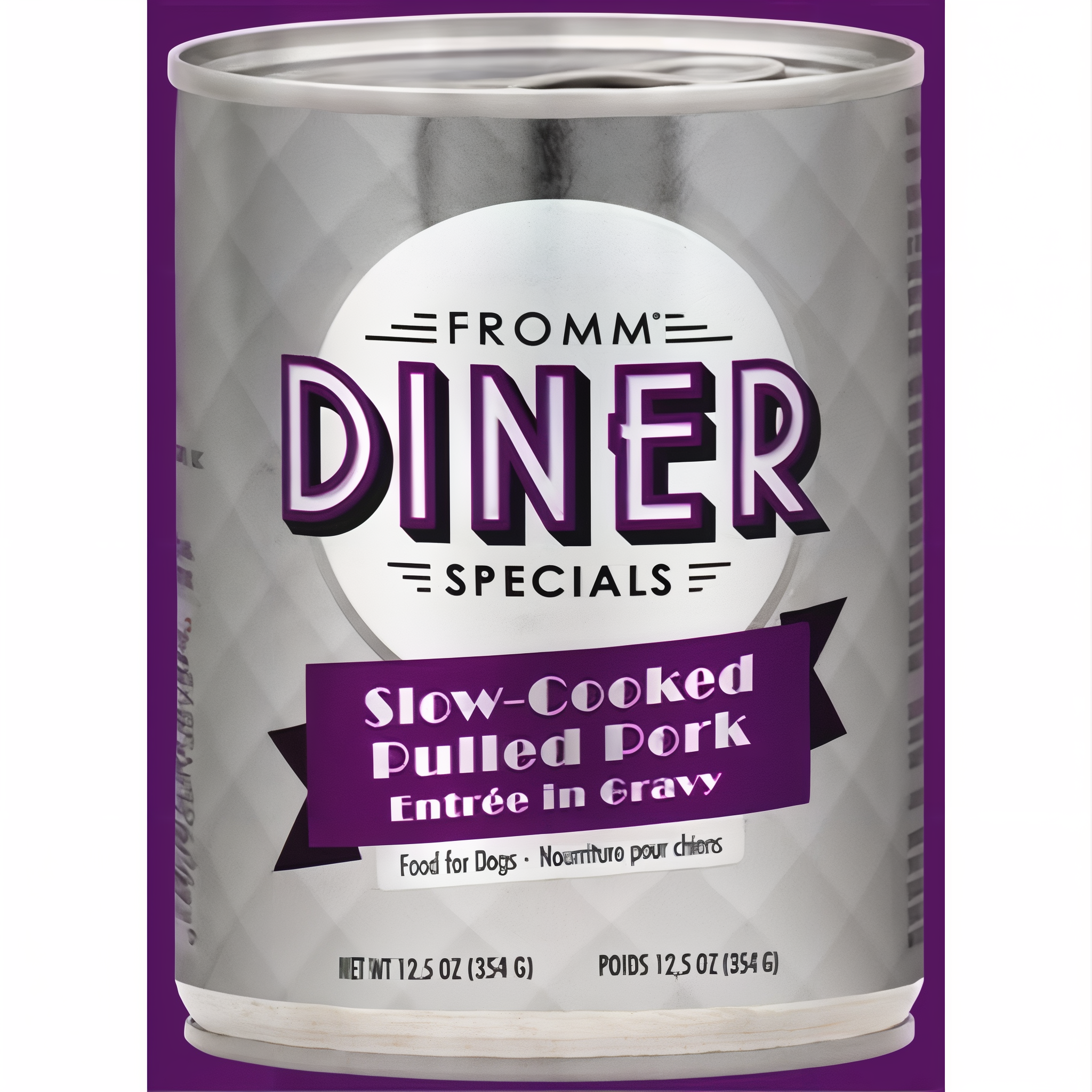 Fromm Family Foods Diner Specials Slow Cooked Pulled Pork Entree in Gravy Dog Food