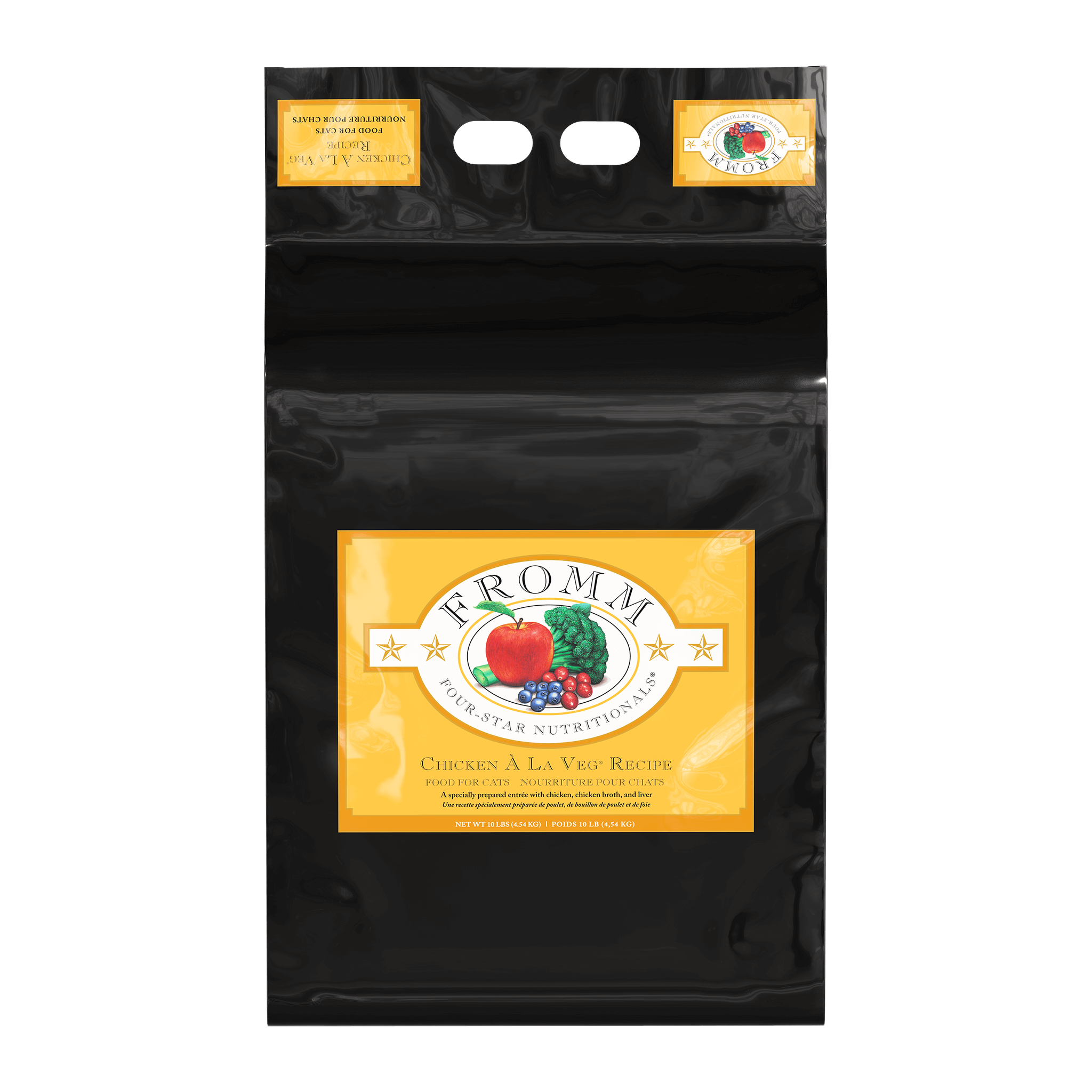 Fromm Four-Star Chicken À La Veg Recipe Dry Cat Food bag