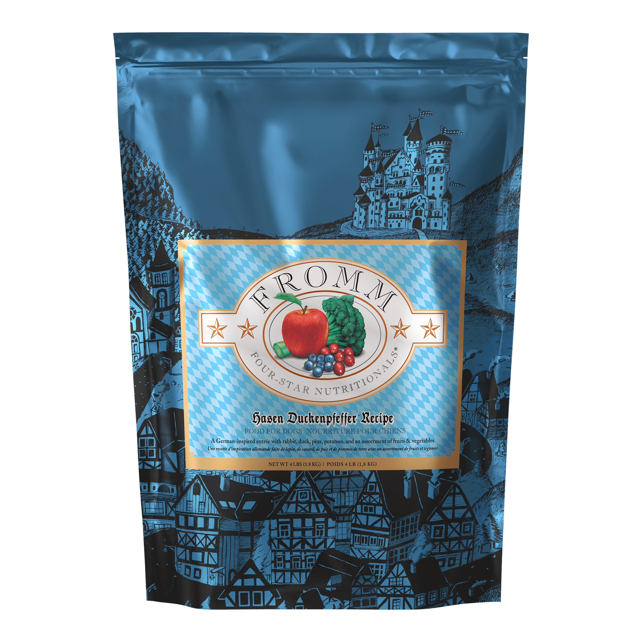 Fromm Four-Star Hasen Duckenpfeffer Dry Dog Food bag