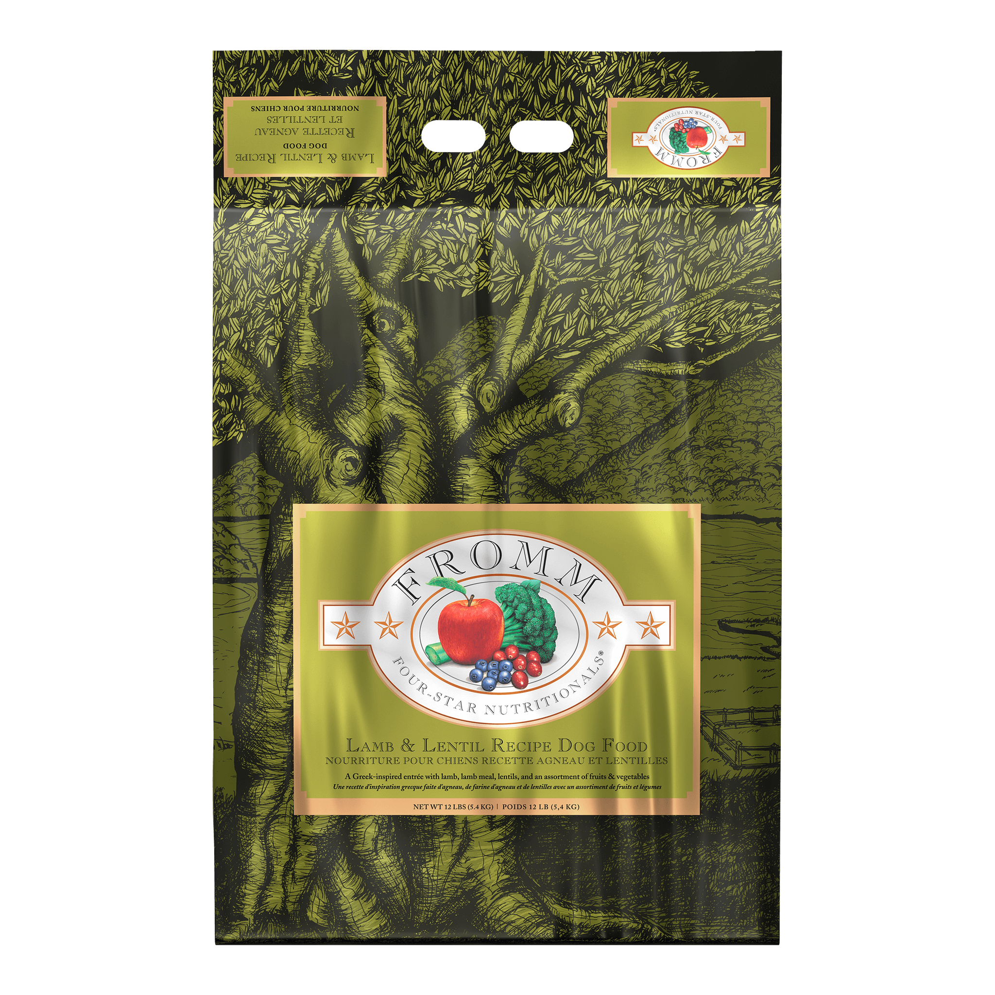 Fromm Four-Star Lamb and Lentil Recipe Dry Dog Food bag