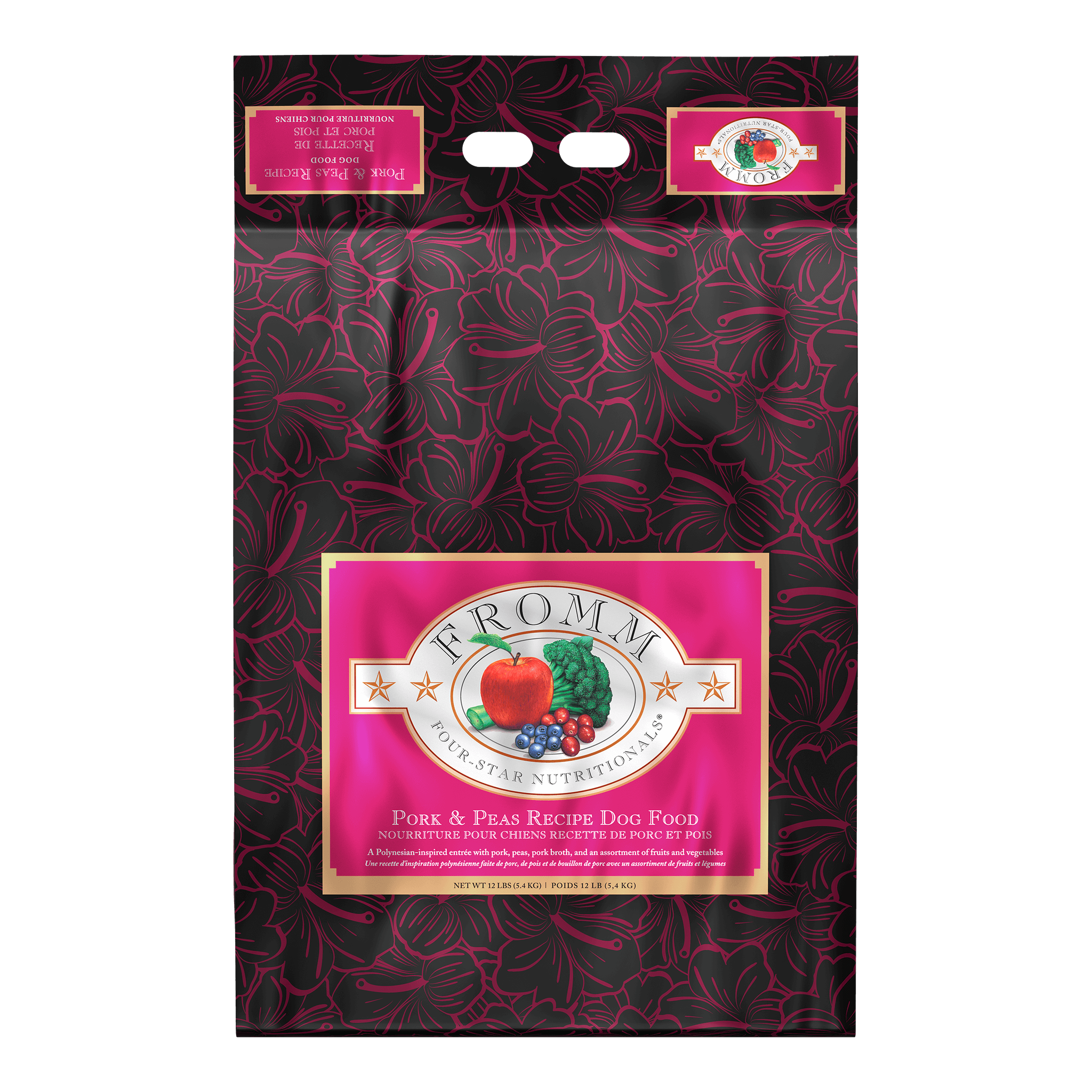 Fromm Four-Star Pork and Peas Recipe Dry Dog Food bag