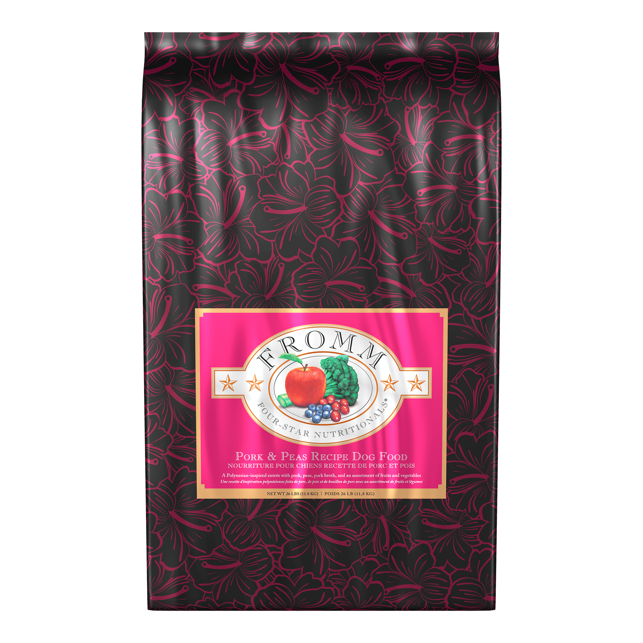Fromm Four-Star Pork and Peas Recipe Dry Dog Food bag