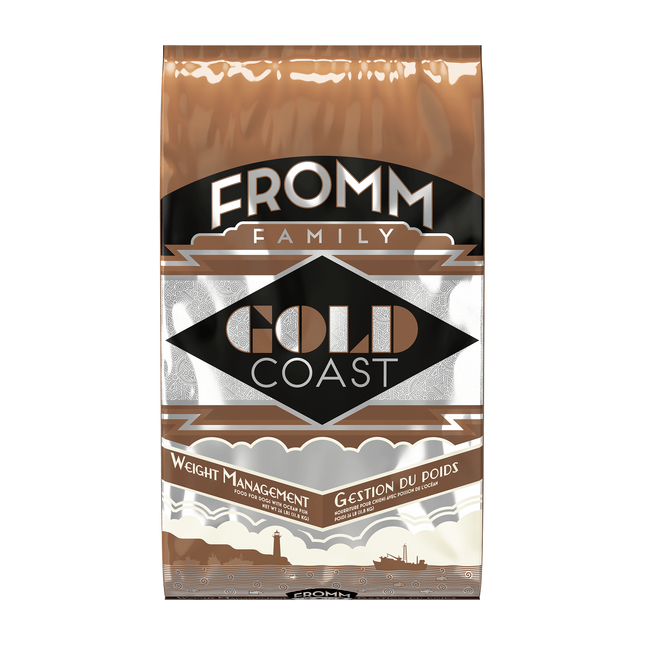 Fromm Gold Coast Weight Management Dry Dog Food bag