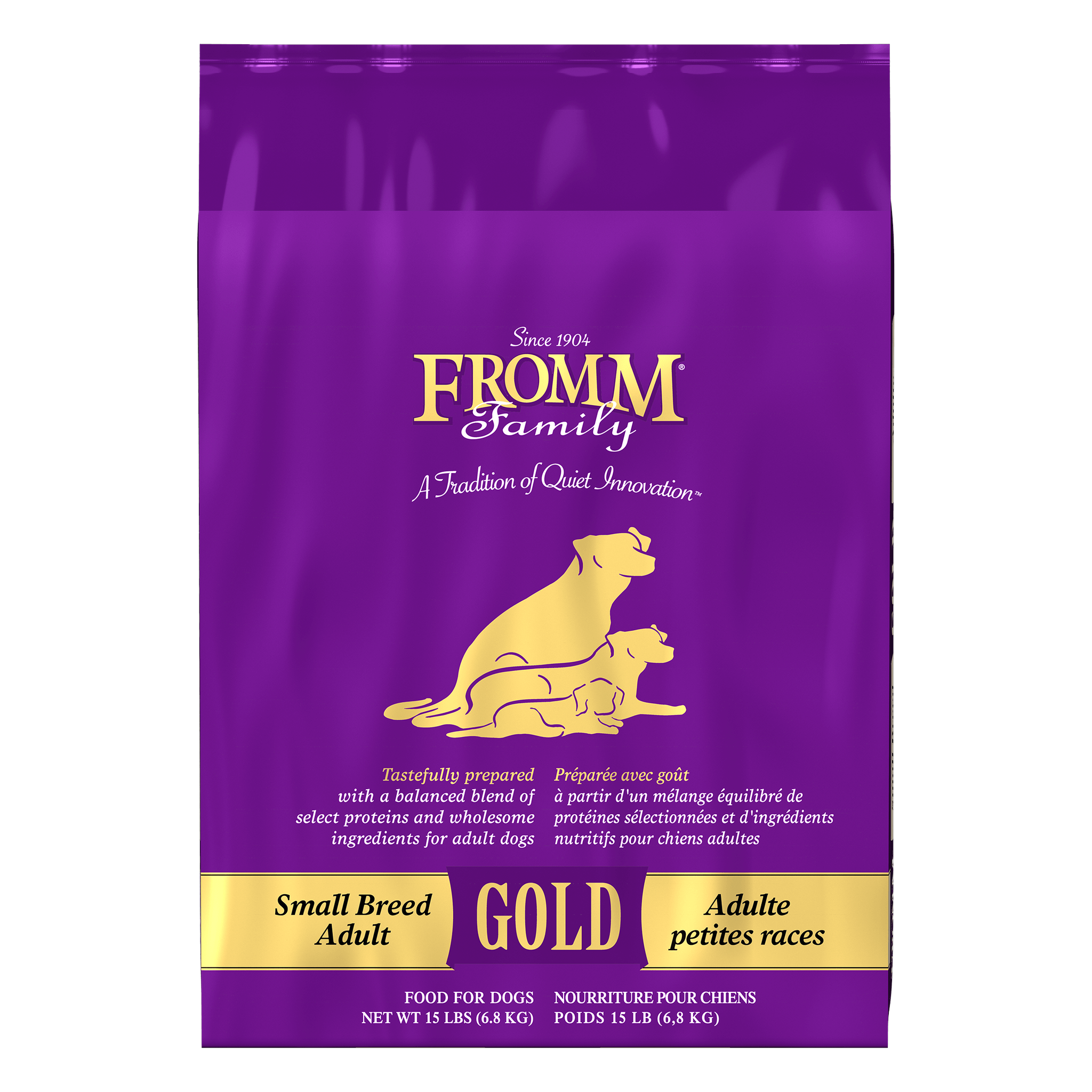 Fromm Gold Small Breed Adult Dry Dog Food bag