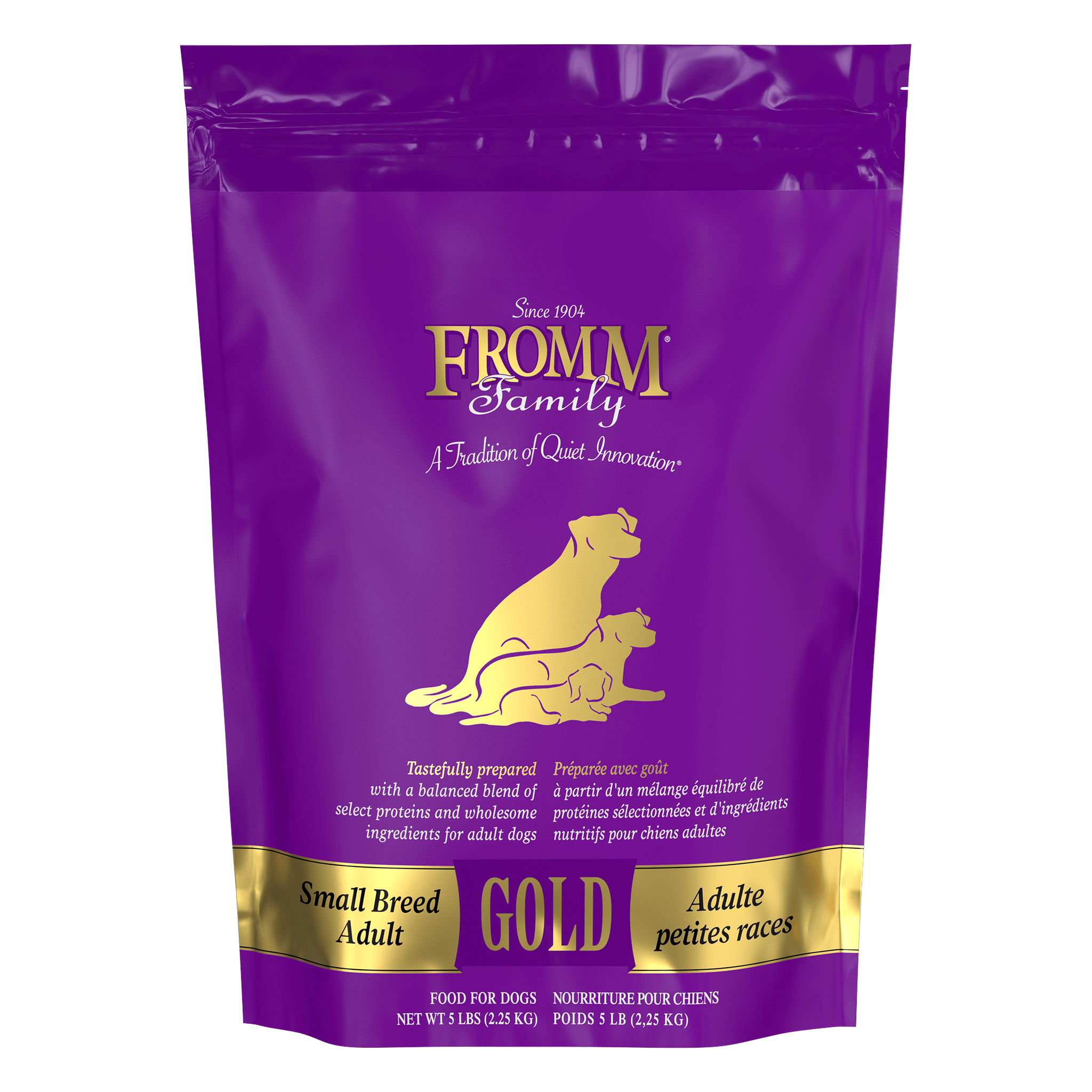 Fromm Gold Small Breed Adult Dry Dog Food bag