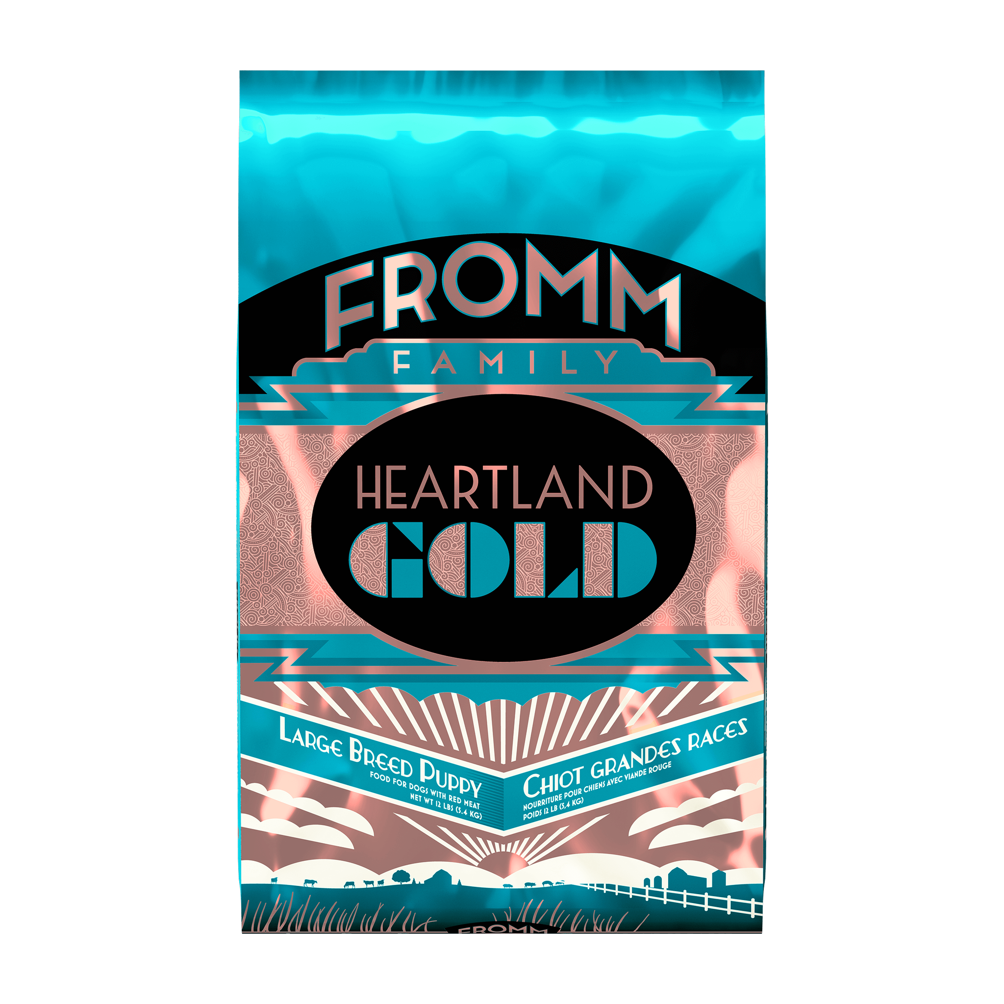Fromm Heartland Gold Large Breed Puppy Dry Dog Food bag