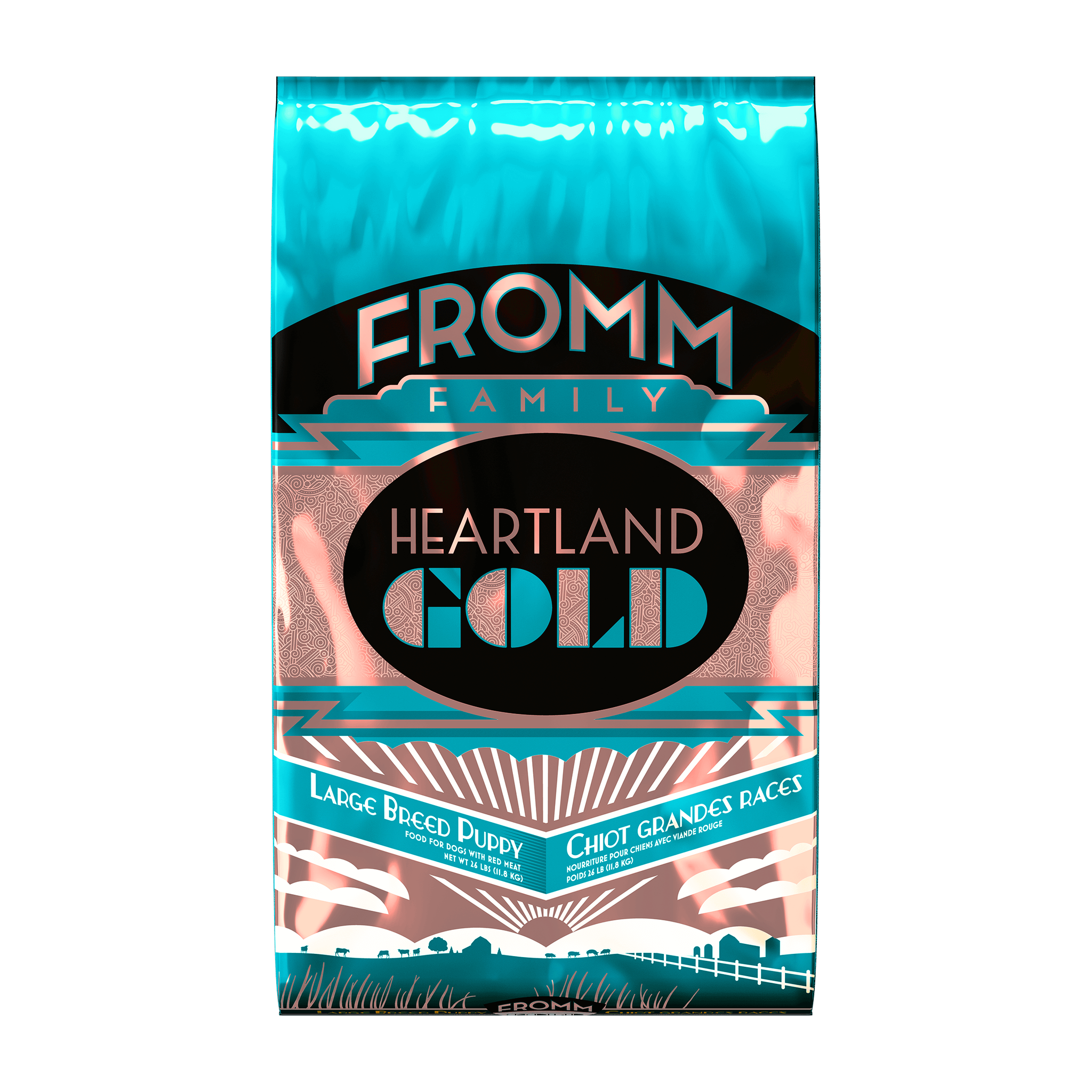 Fromm Heartland Gold Large Breed Puppy Dry Dog Food bag